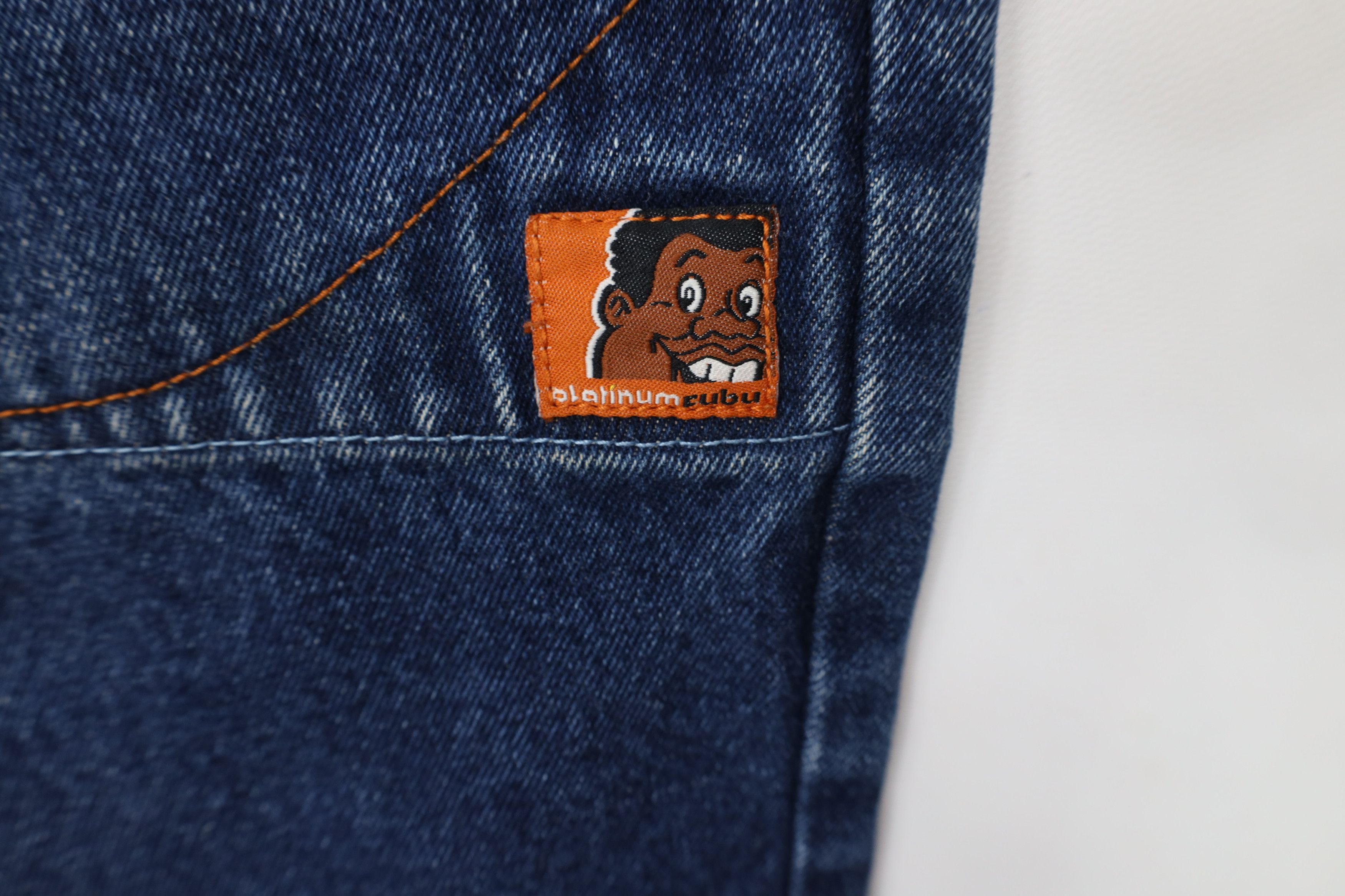 Fubu Vintage 90s Y2K FUBU and the Junkyard Gang Denim Shorts Size US 34 / EU 50 - 6 Thumbnail
