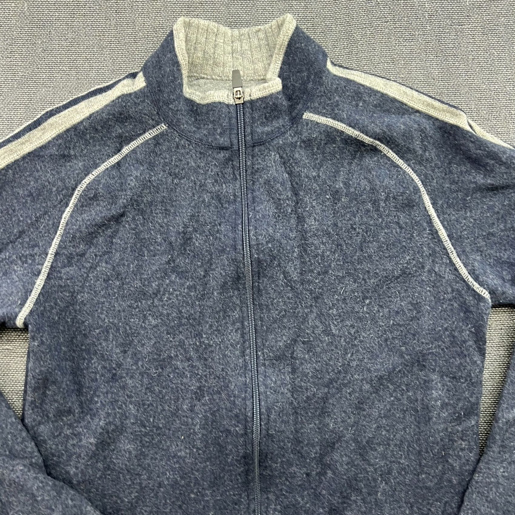 Vintage KUHL Mens Jacket Merino Wool Full Zip Fleece Blue Medium Windbreaker Regular Hoodie? Size US M / EU 48-50 / 2 - 4 Thumbnail