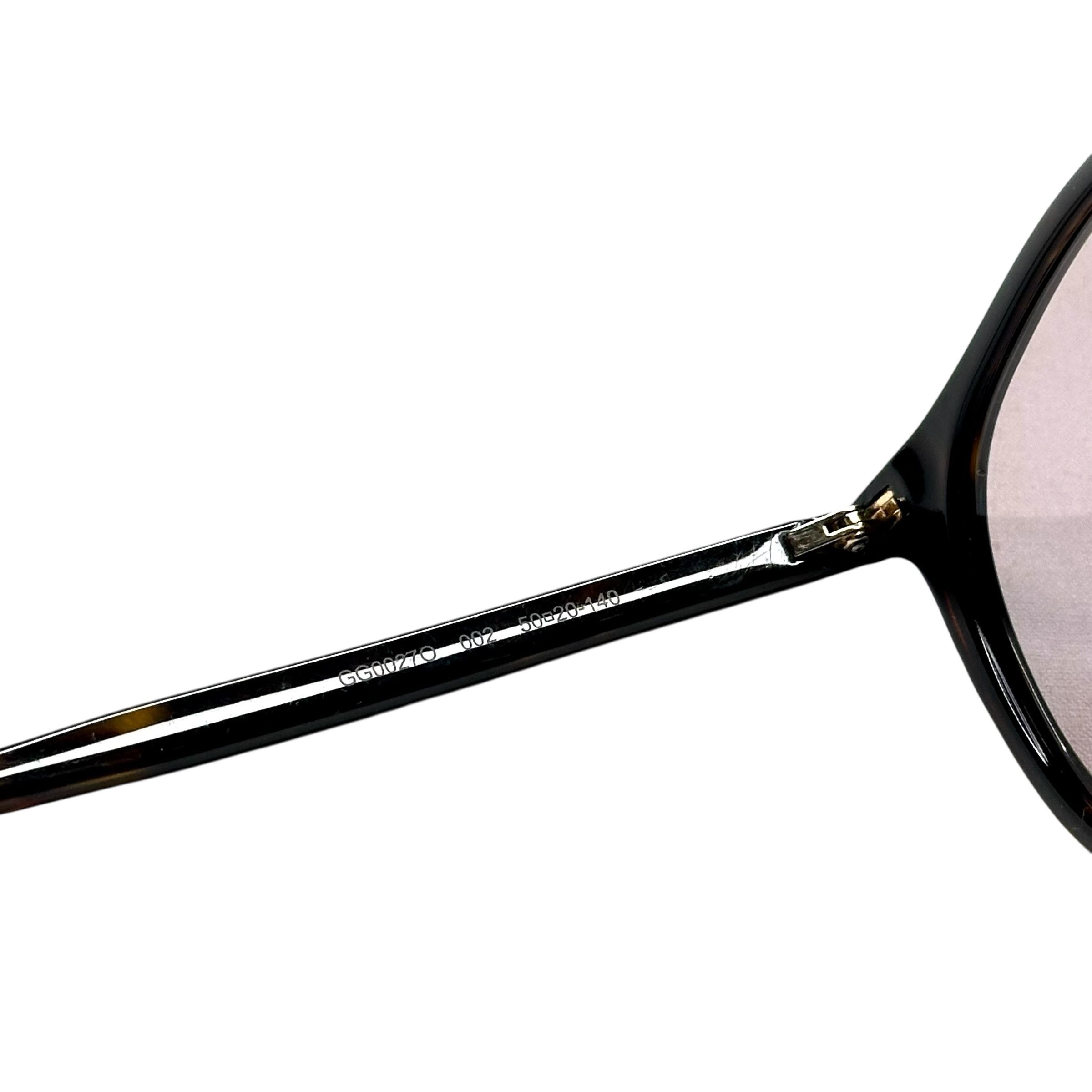 Gucci Gucci Broker Classic Sunglasses Size ONE SIZE - 5 Thumbnail