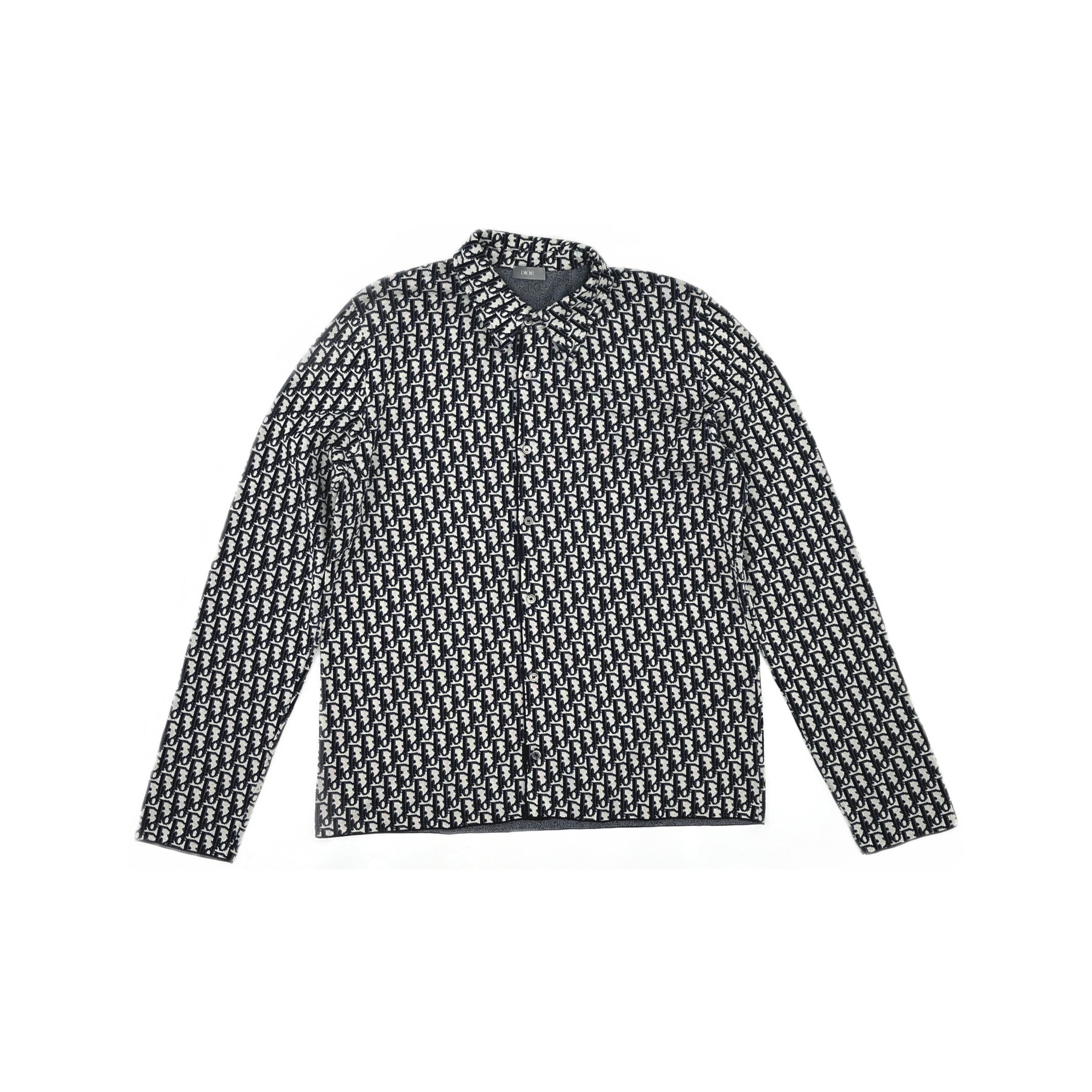 Dior Dior Oblique Logo Button Up Shirt Size L Size US L / EU 52-54 / 3 - 1 Thumbnail