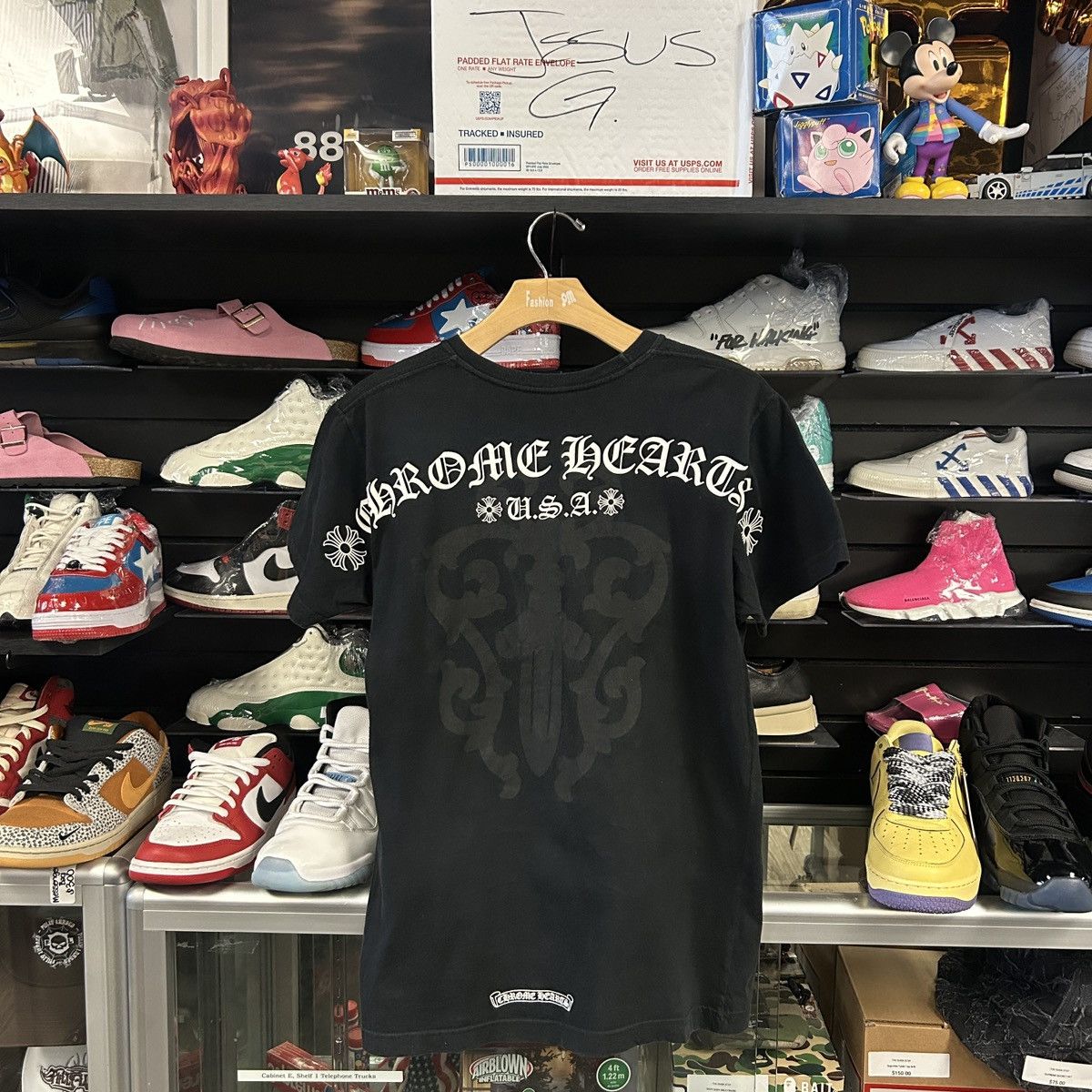 Chrome Hearts Chrome Heart Large Dagger Tee Size US M / EU 48-50 / 2 - 2 Thumbnail