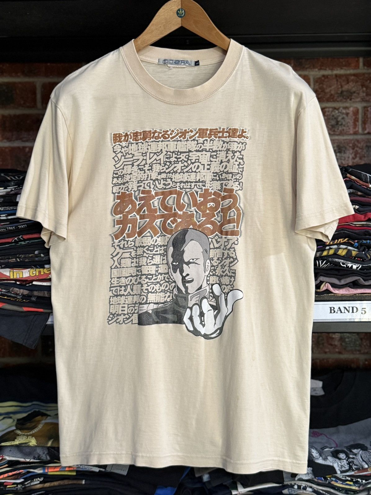 Anime × Vintage Vintage Gundam Anime Japanes By Cospa Faded Tee Size US L / EU 52-54 / 3 - 1 Thumbnail