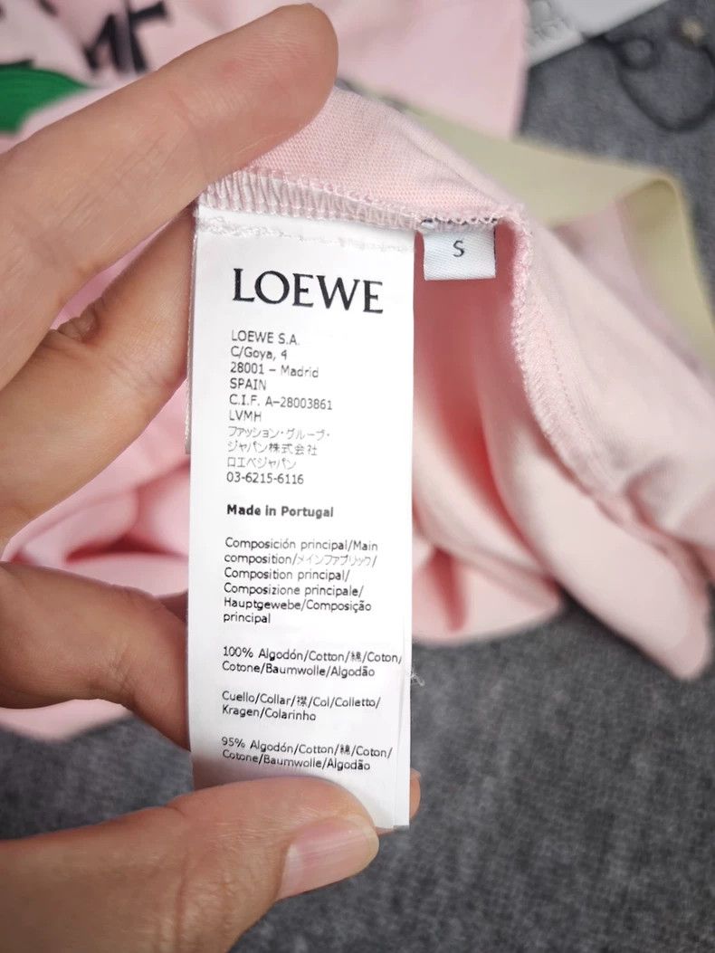 Loewe LOEWE Dragon cat print round neck ruffled short sleeves Size S / US 4 / IT 40 - 4 Thumbnail