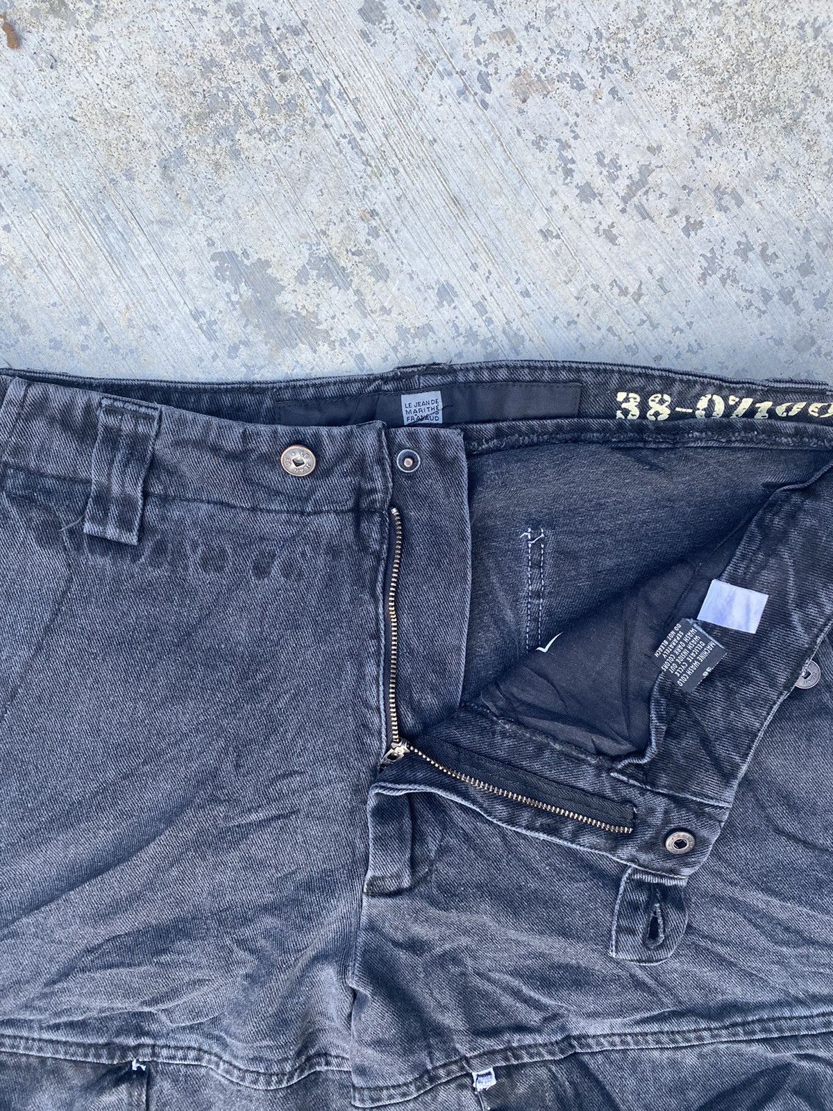 Marithe + Francois Girbaud Distressed Le Jeans Marithe Francois Girbaud Cargo Pants Size US 36 / EU 52 - 4 Thumbnail