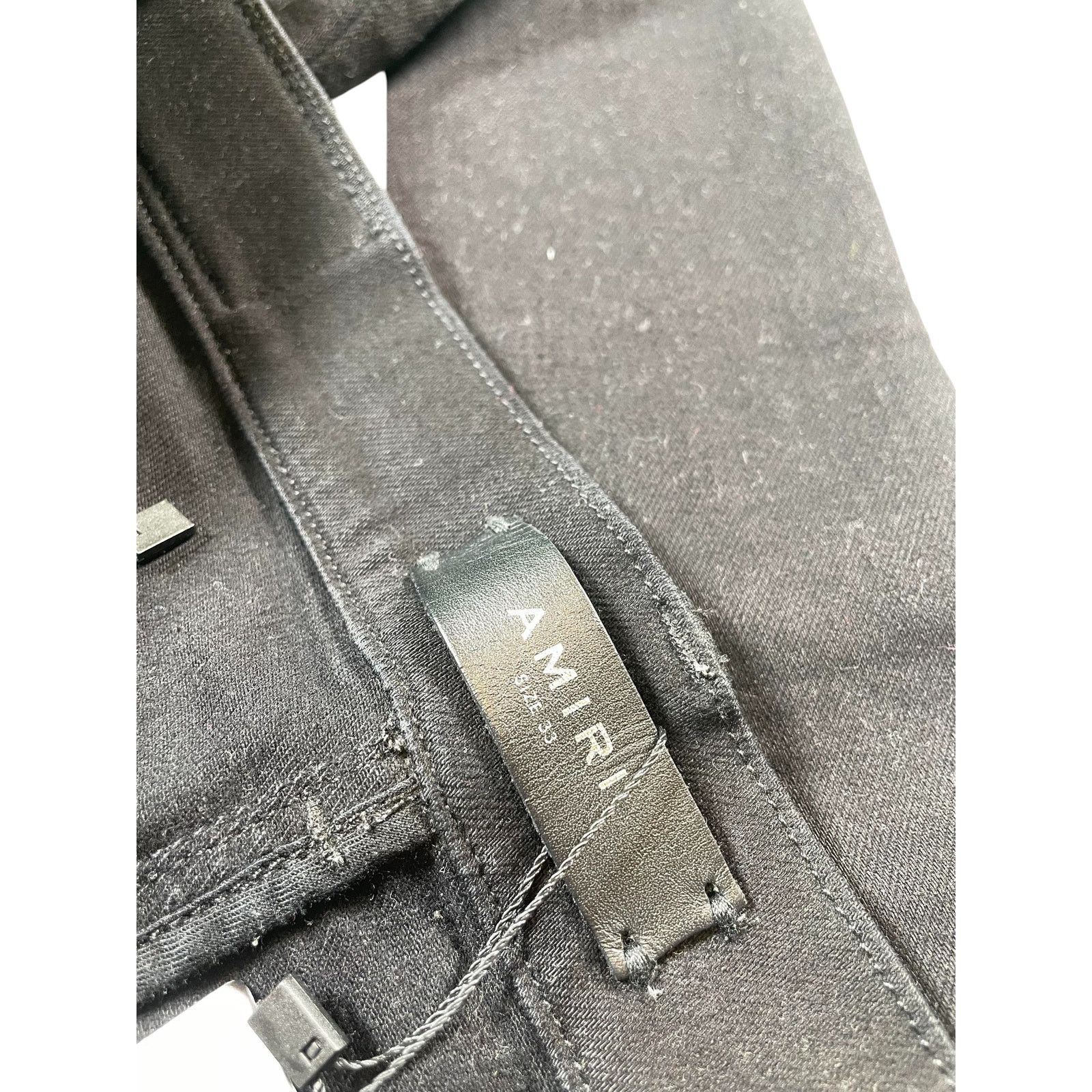 Amiri Amiri Thrasher Black & White Jeans Size US 33 - 3 Thumbnail