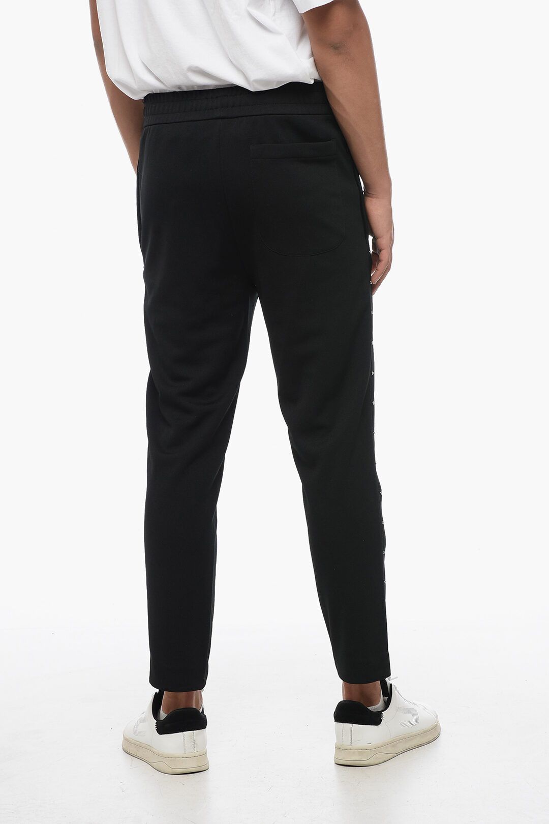 Moncler o1y0225 Jogger & Sweatpant in Black Size US 32 / EU 48 - 2 Thumbnail