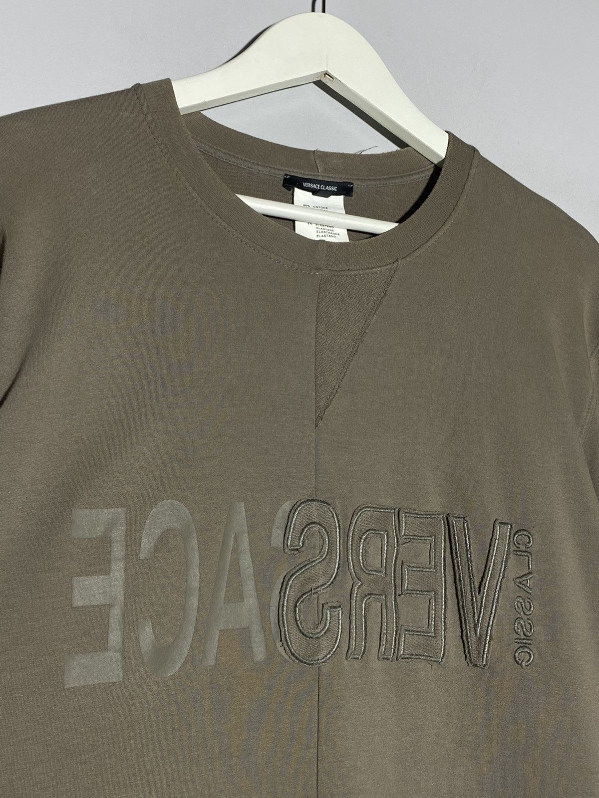 Versace × Vintage Versace Classic vintage reversible logo designed sweatshirt Size US L / EU 52-54 / 3 - 3 Thumbnail