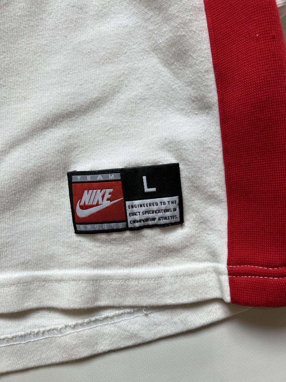 Vintage Nike England Rugby Shirt 1997 Vintage White Jersey Size US L / EU 52-54 / 3 - 6 Thumbnail