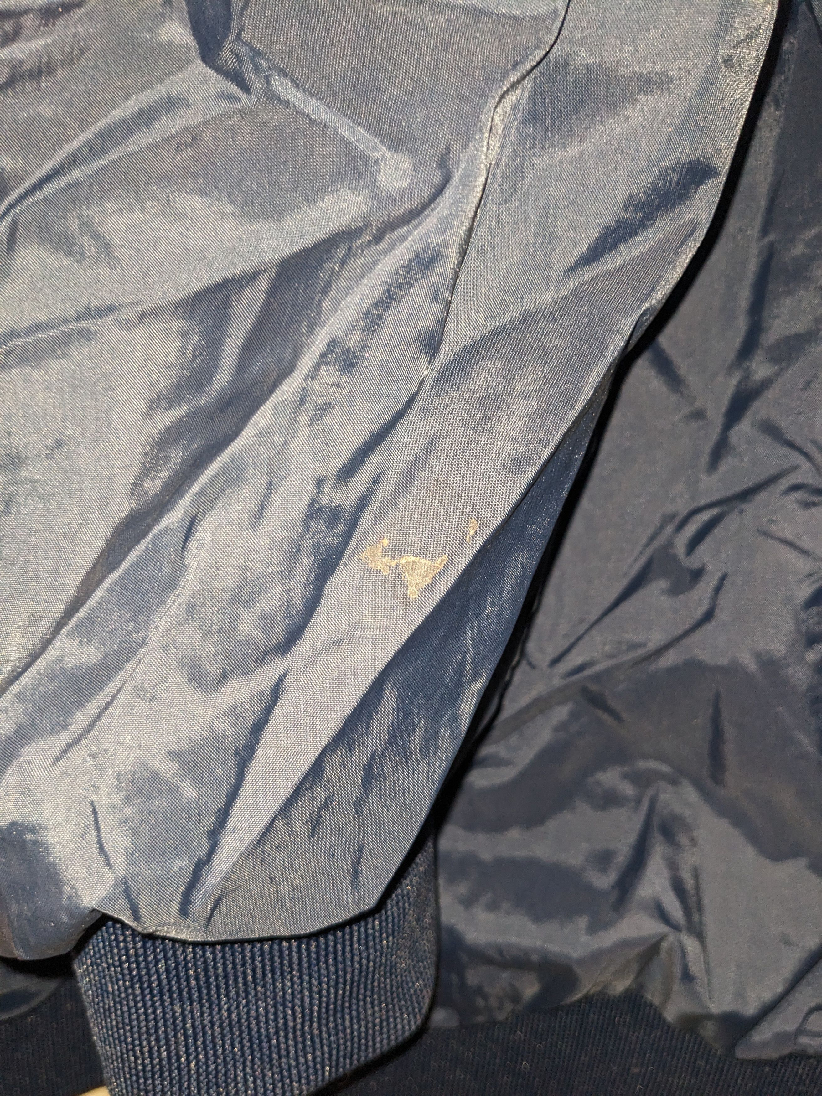 Nike × Vintage Vintage 90s Nike Spell Out Blue Medium Windbreaker Size US M / EU 48-50 / 2 - 3 Thumbnail