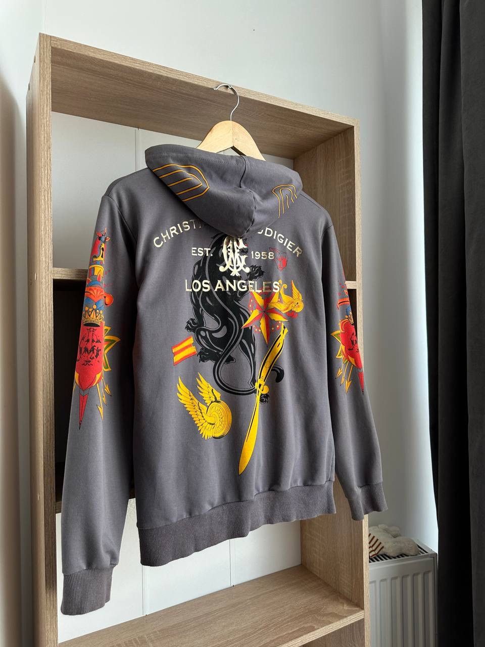 Christian Audigier × Ed Hardy × Vintage Vintage Ed Hardy Christian Audigier Hoodie Size US S / EU 44-46 / 1 - 17 Thumbnail