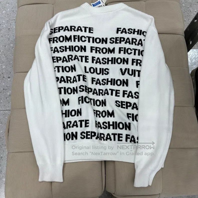 Louis Vuitton Louis Vuitton Show style monogram logo chunky knit sweater Size US S / EU 44-46 / 1 - 2 Thumbnail