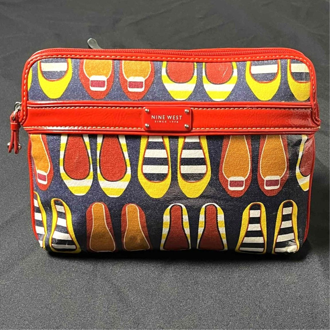 Nine West Vintage Red Shoe Nine West Cosmetic Bag Size ONE SIZE - 1 Thumbnail