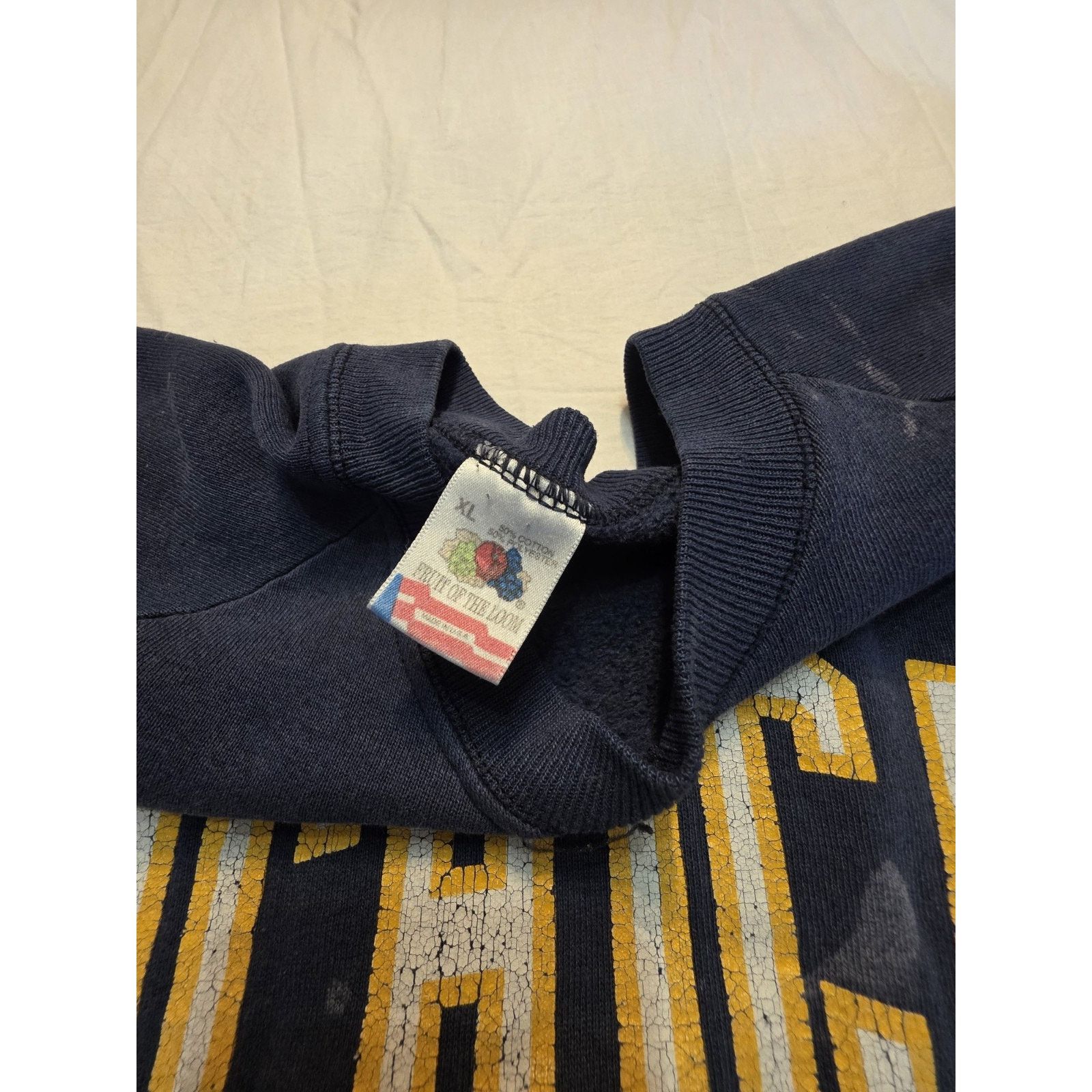 Fruit Of The Loom Michigan Wolverines Vintage 1991 Fruit Of The Loom Men's Size US XL / EU 56 / 4 - 4 Thumbnail