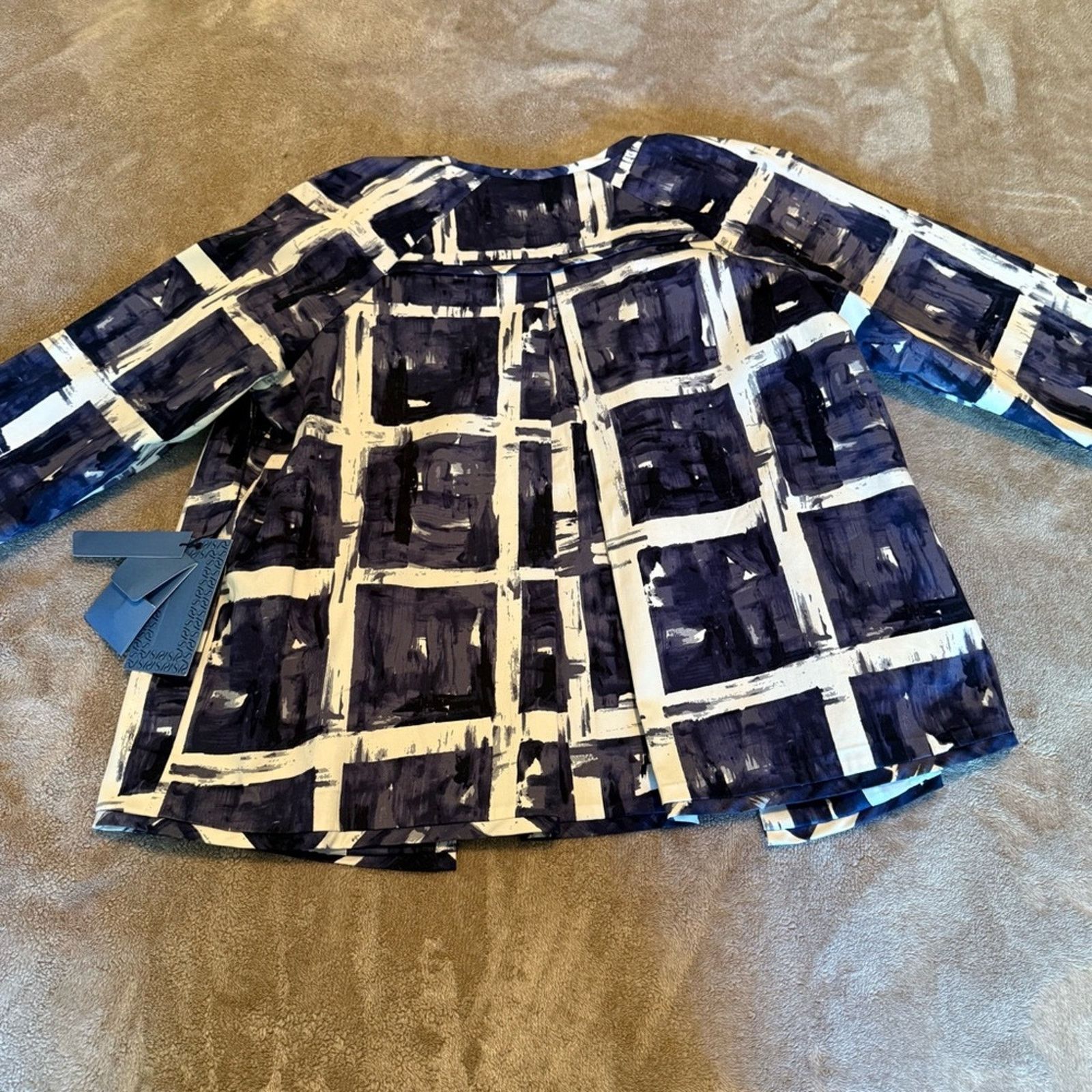 Vera Wang Simply Vera Vera Wang Artistic Jacket Size L / US 10 / IT 46 - 7 Thumbnail