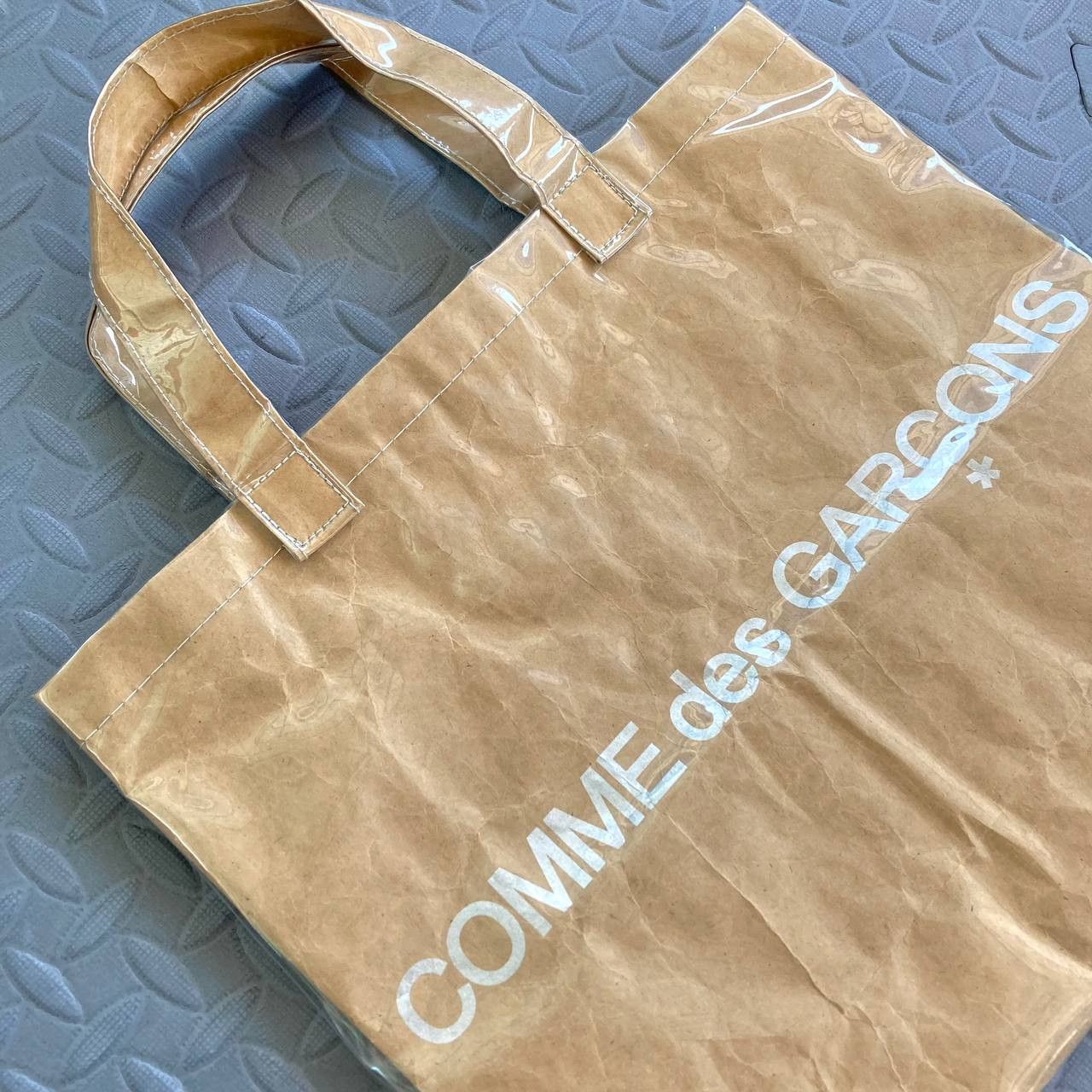 Comme des Garcons PVC Kraft Paper Tote Bag Size ONE SIZE - 3 Thumbnail