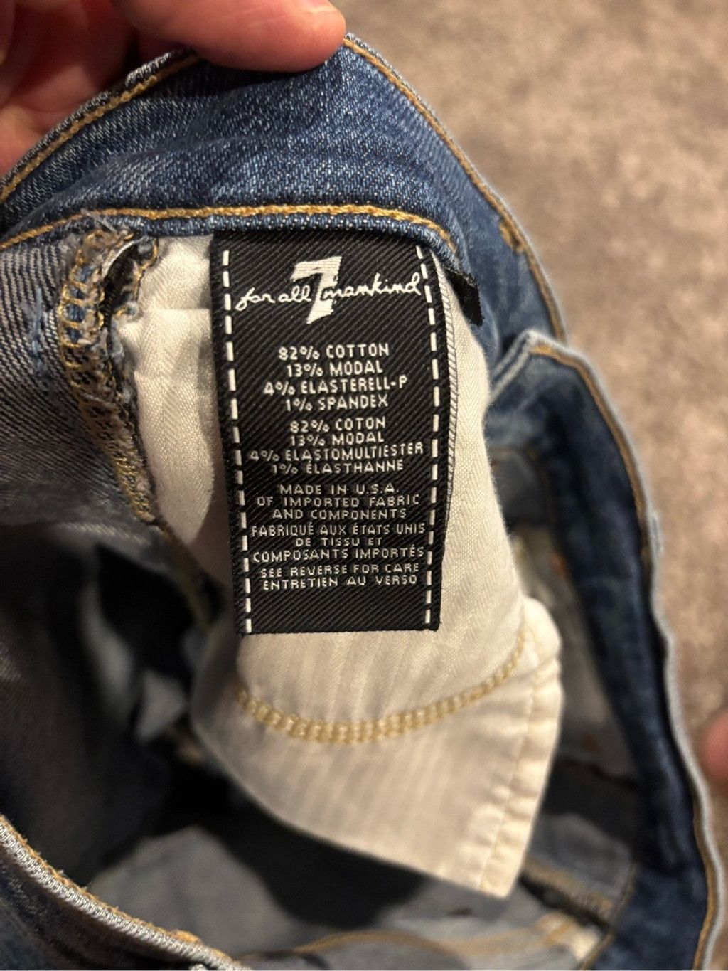 7 For All Mankind 7 For All Mankind Women's Skinny Jeans Size 27" / US 4 / IT 40 - 6 Thumbnail
