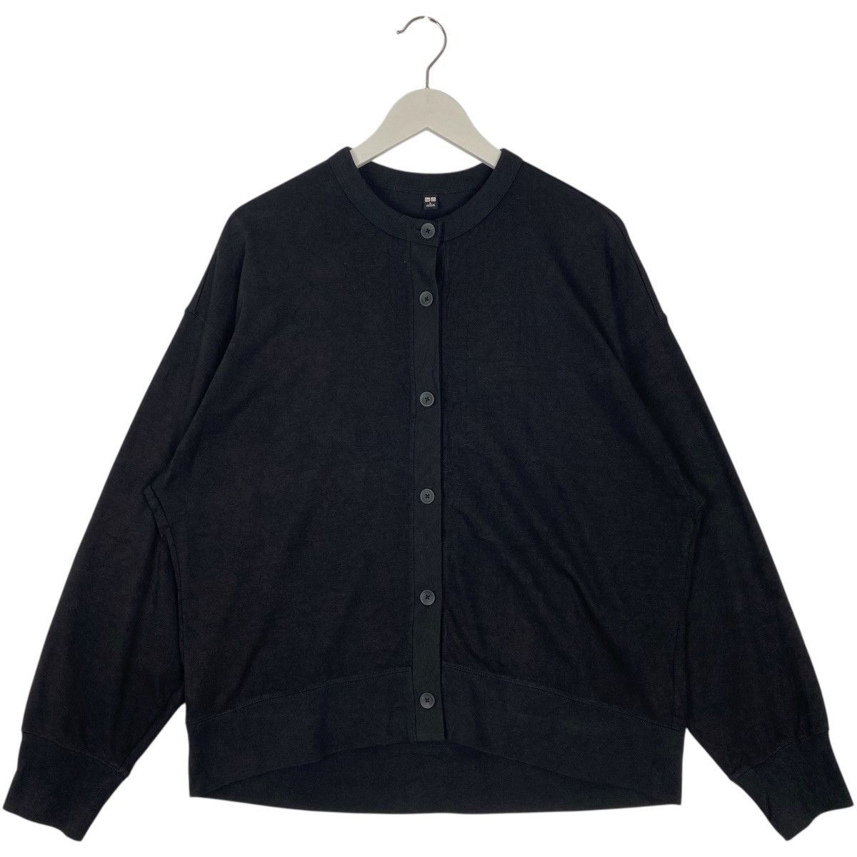 Other Vintage Uniqlo Cardigan Sweater Black Pullover Jumper Size L Size US L / EU 52-54 / 3 - 1 Thumbnail