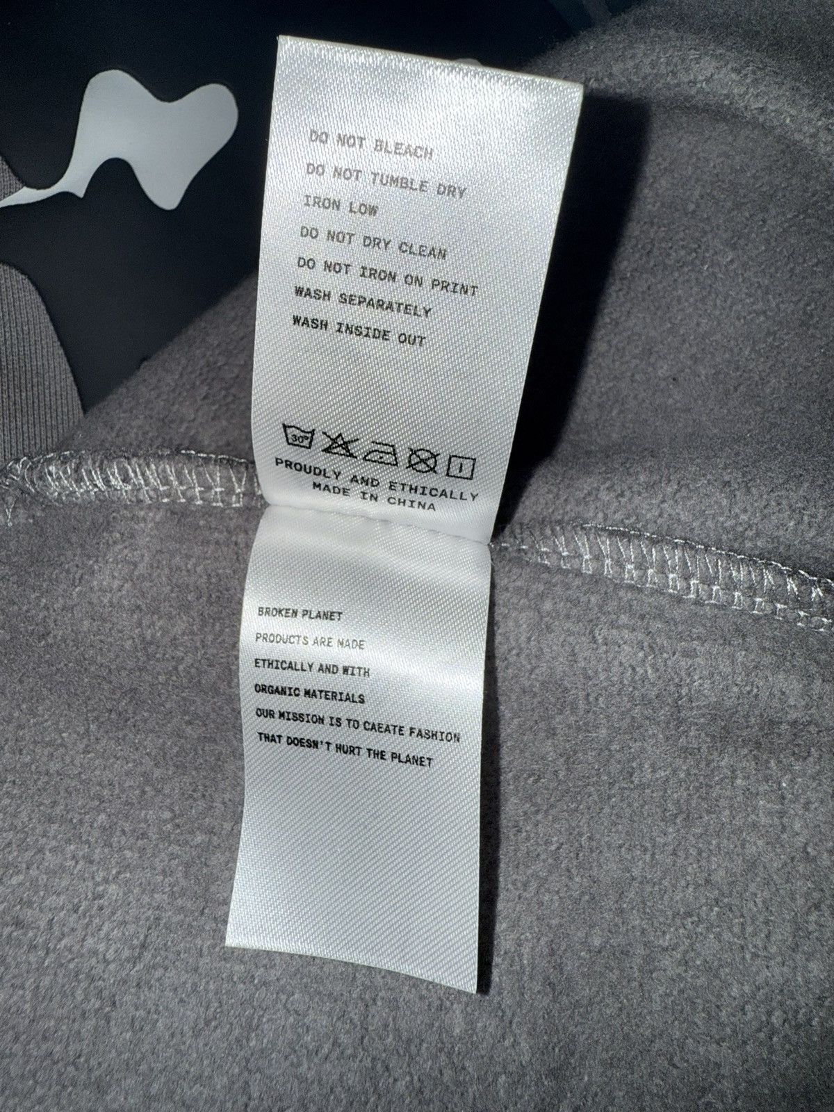 Broken Planet Broken Planet Falling Stars Hoodie-Grey-Size M-Like New Size US M / EU 48-50 / 2 - 10 Thumbnail