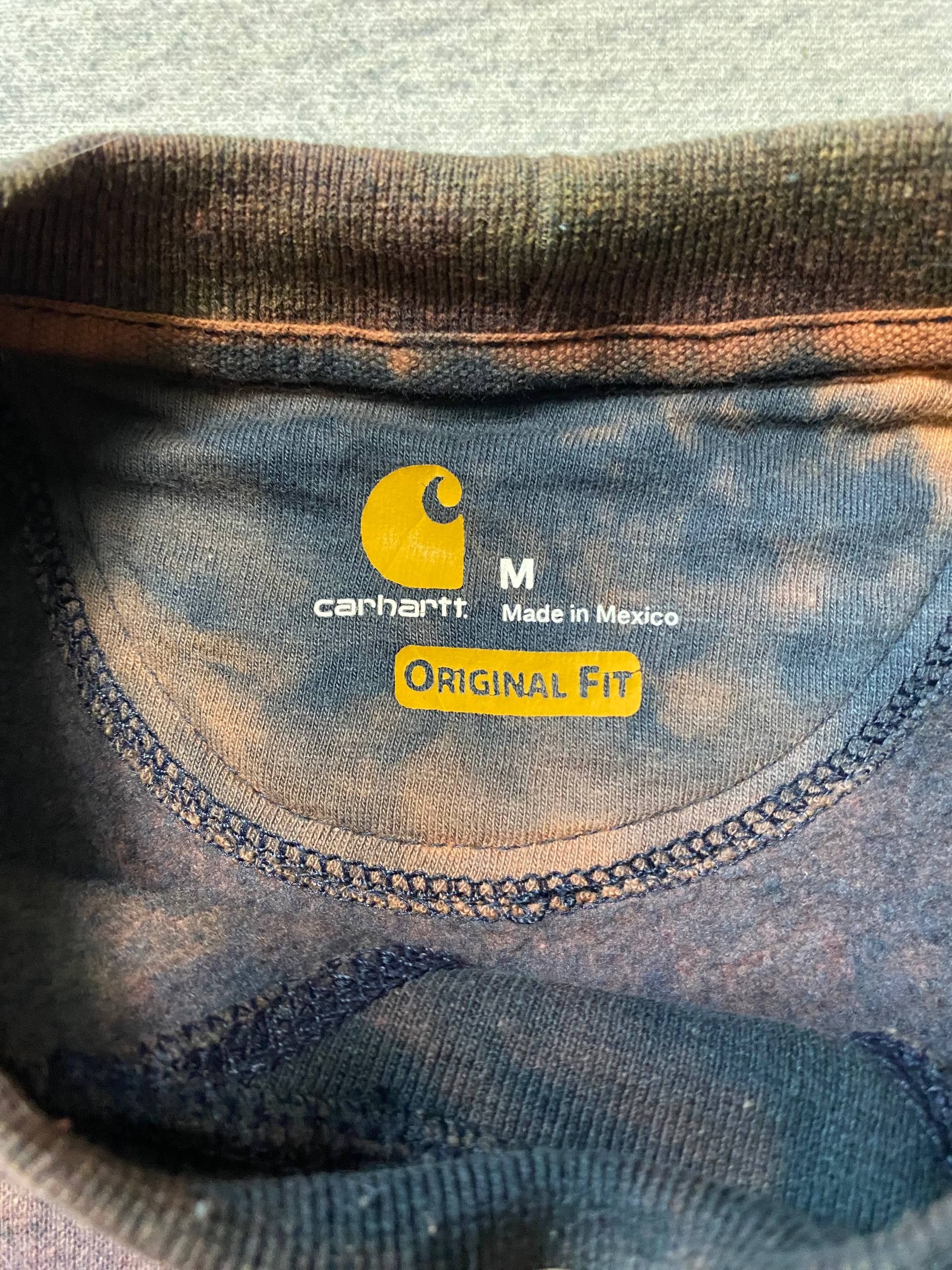 Carhartt Sick!! Carhartt Bleach Dyed Crewneck Sweatshirt Size US M / EU 48-50 / 2 - 6 Thumbnail