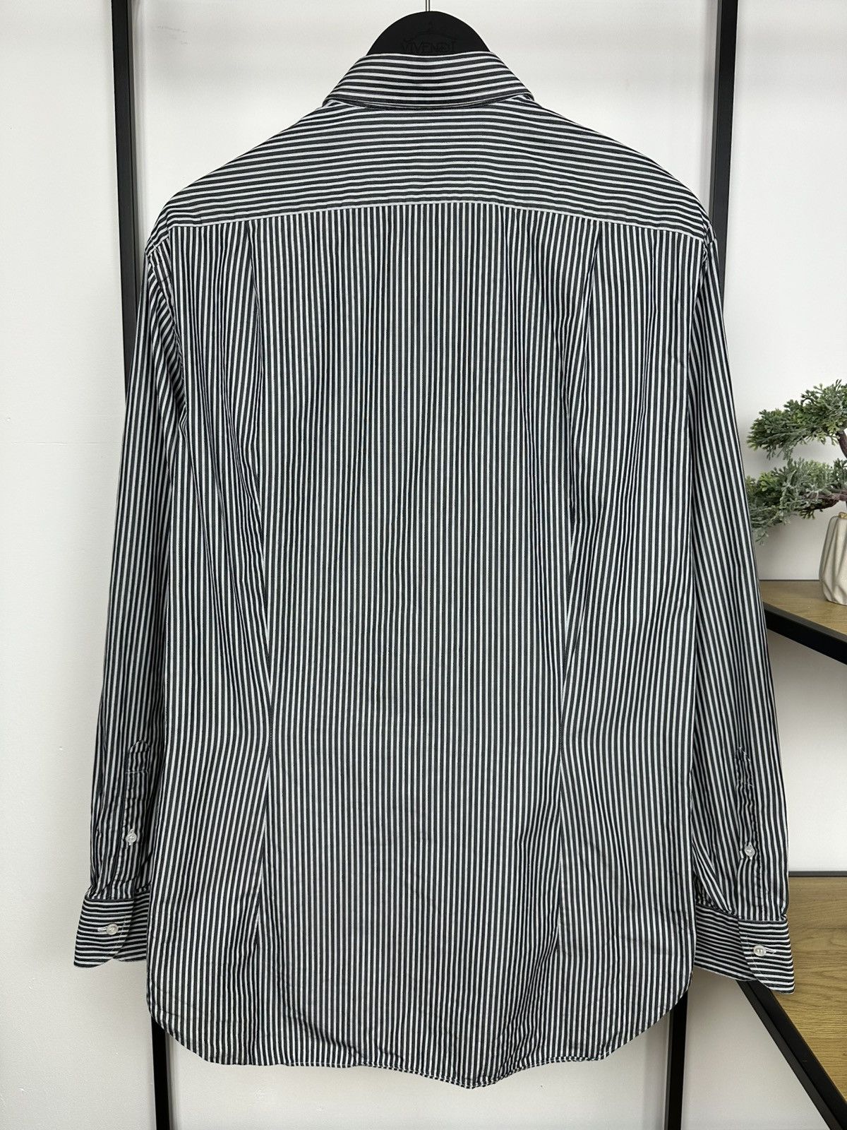 Brioni Brioni Luxury Striped Shirt Classic Old Money Style Men’s L Size US L / EU 52-54 / 3 - 13 Thumbnail