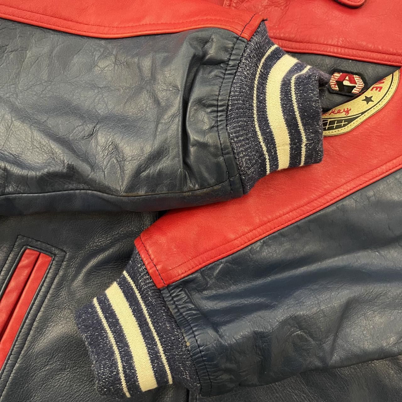 Avirex Avirex Leather Varsity Jacket Size US M / EU 48-50 / 2 - 7 Thumbnail