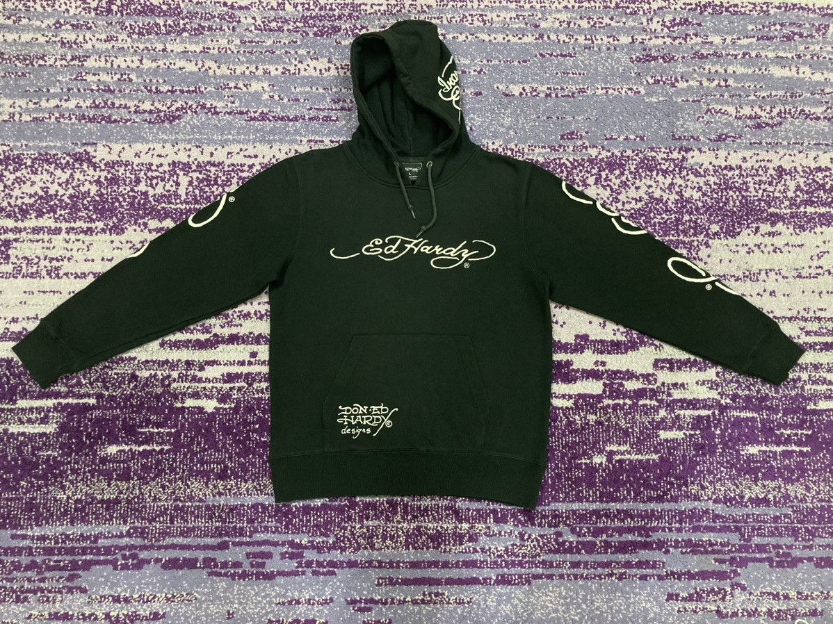 Ed Hardy Ed Hardy Natural Mystic Hoodie Size US L / EU 52-54 / 3 - 1 Thumbnail