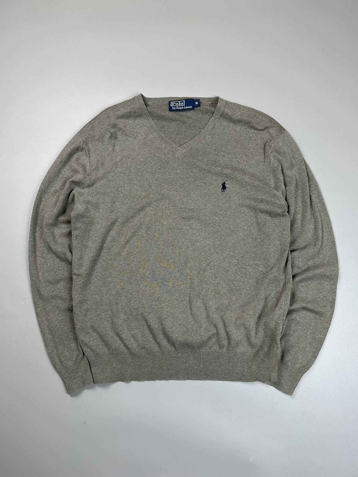Polo Ralph Lauren × Vintage Polo Ralph Lauren V neck knitwear Size US M / EU 48-50 / 2 - 1 Thumbnail