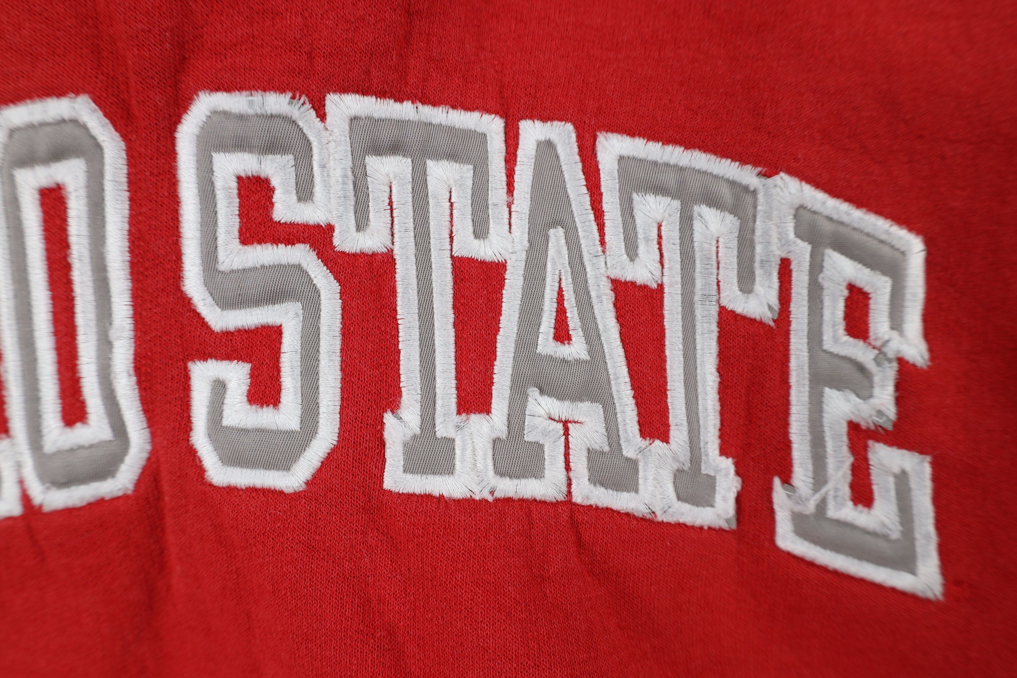Vintage Vintage 90s Spell Ohio State University Hoodie Sweatshirt Size US M / EU 48-50 / 2 - 9 Thumbnail