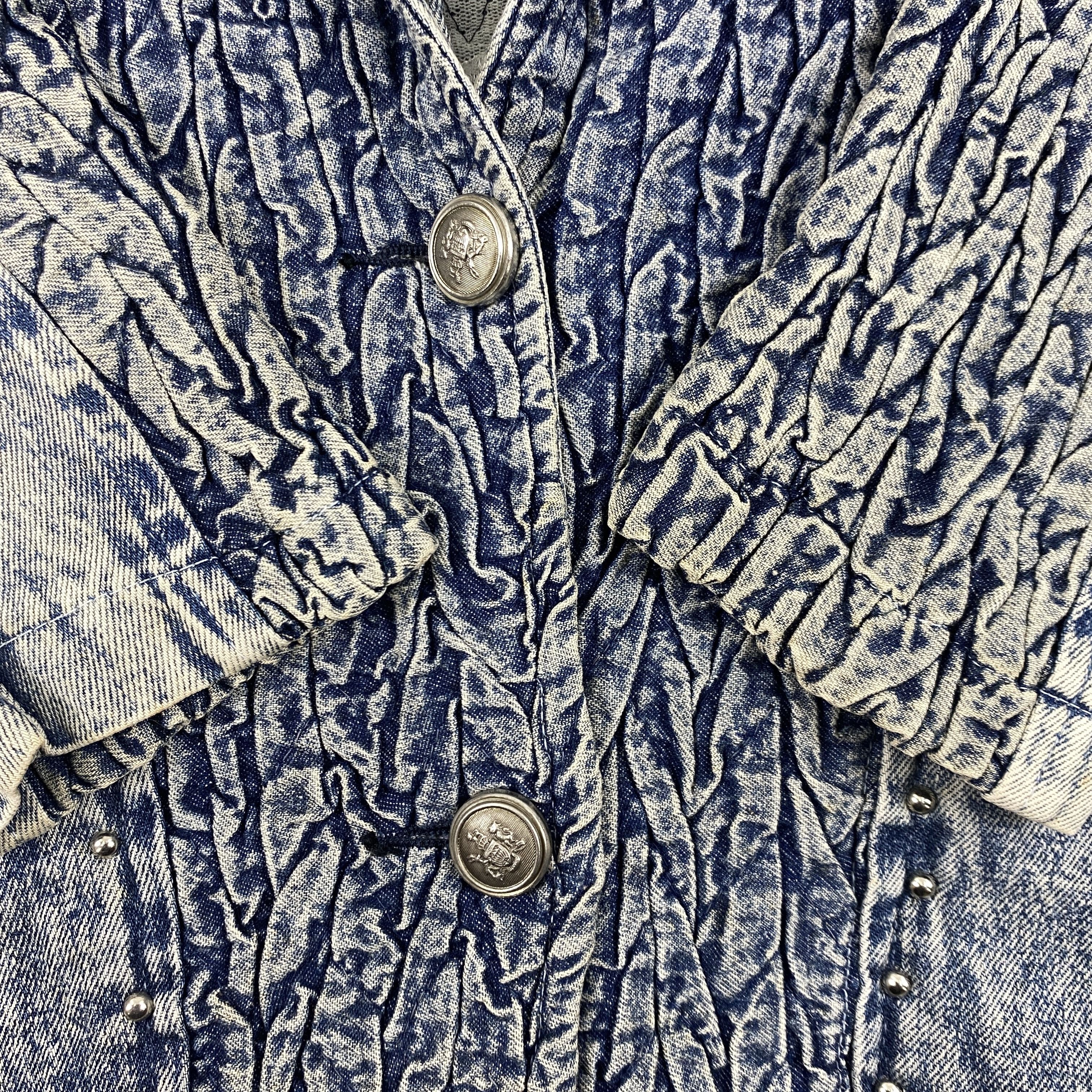 Kapital Vintage Acid Wash Denim kapital style Jacket- J250 Size US M / EU 48-50 / 2 - 6 Thumbnail