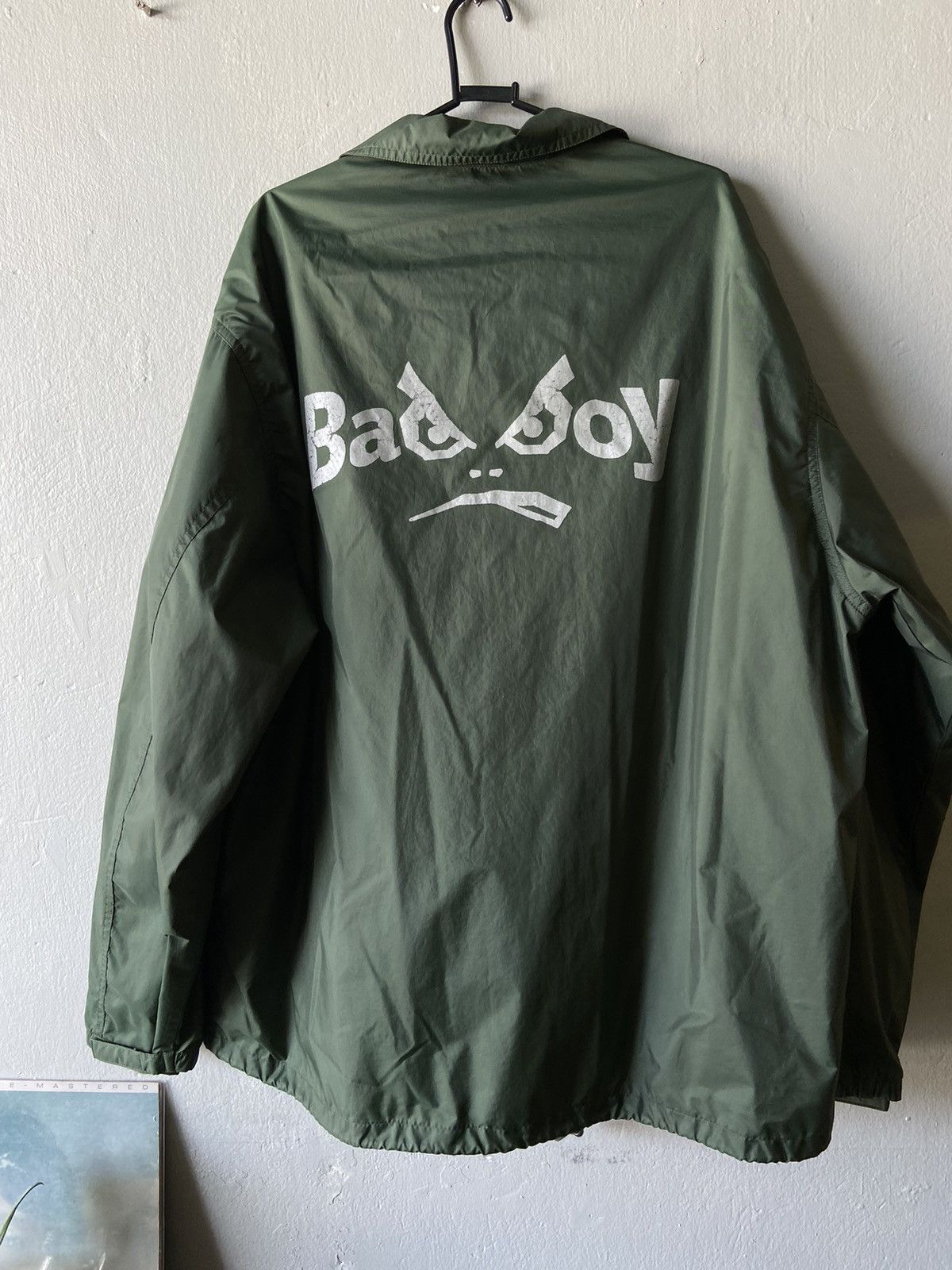 Japanese Brand × Vintage Vintage Bad boy big logo nylon windbreaker buttom jacket Size US L / EU 52-54 / 3 - 9 Thumbnail