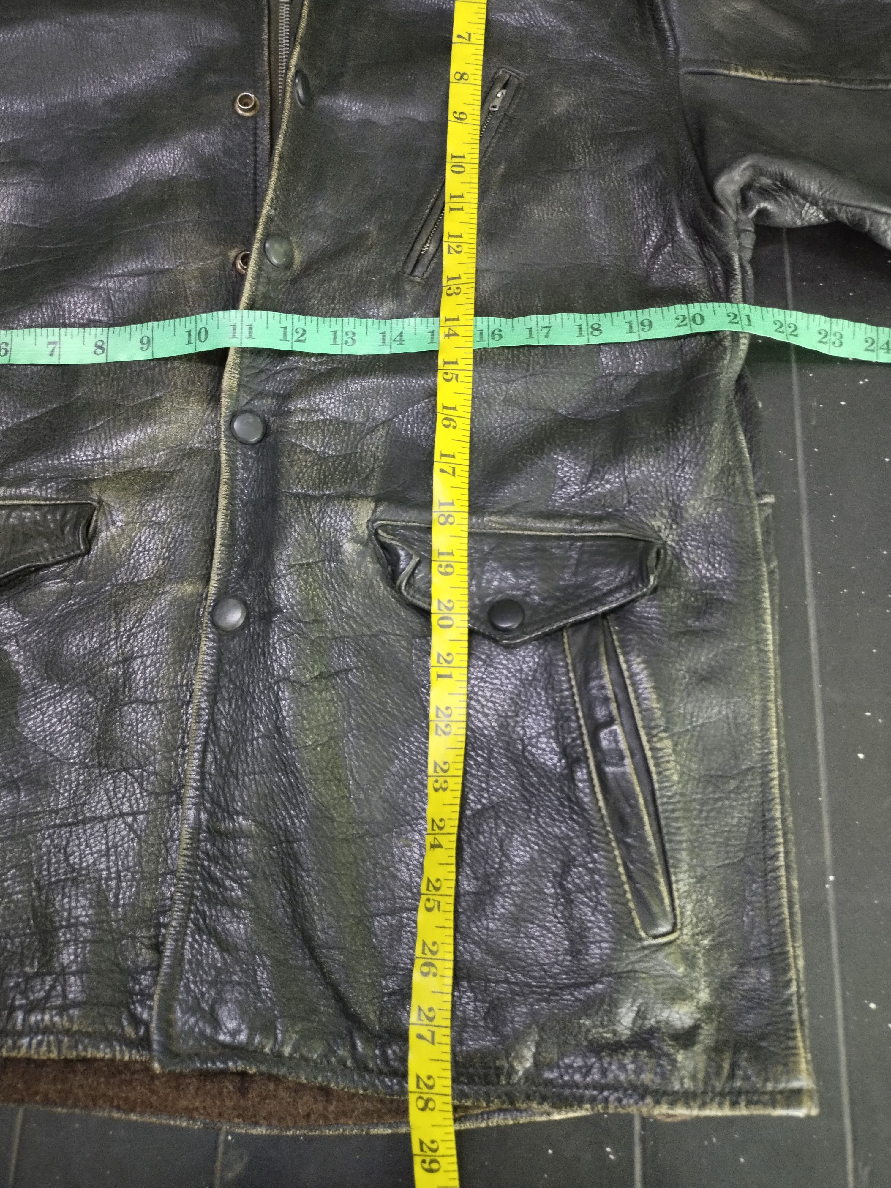 Vintage Vintage American Classic Leather Racing Jacket Size US M / EU 48-50 / 2 - 10 Thumbnail