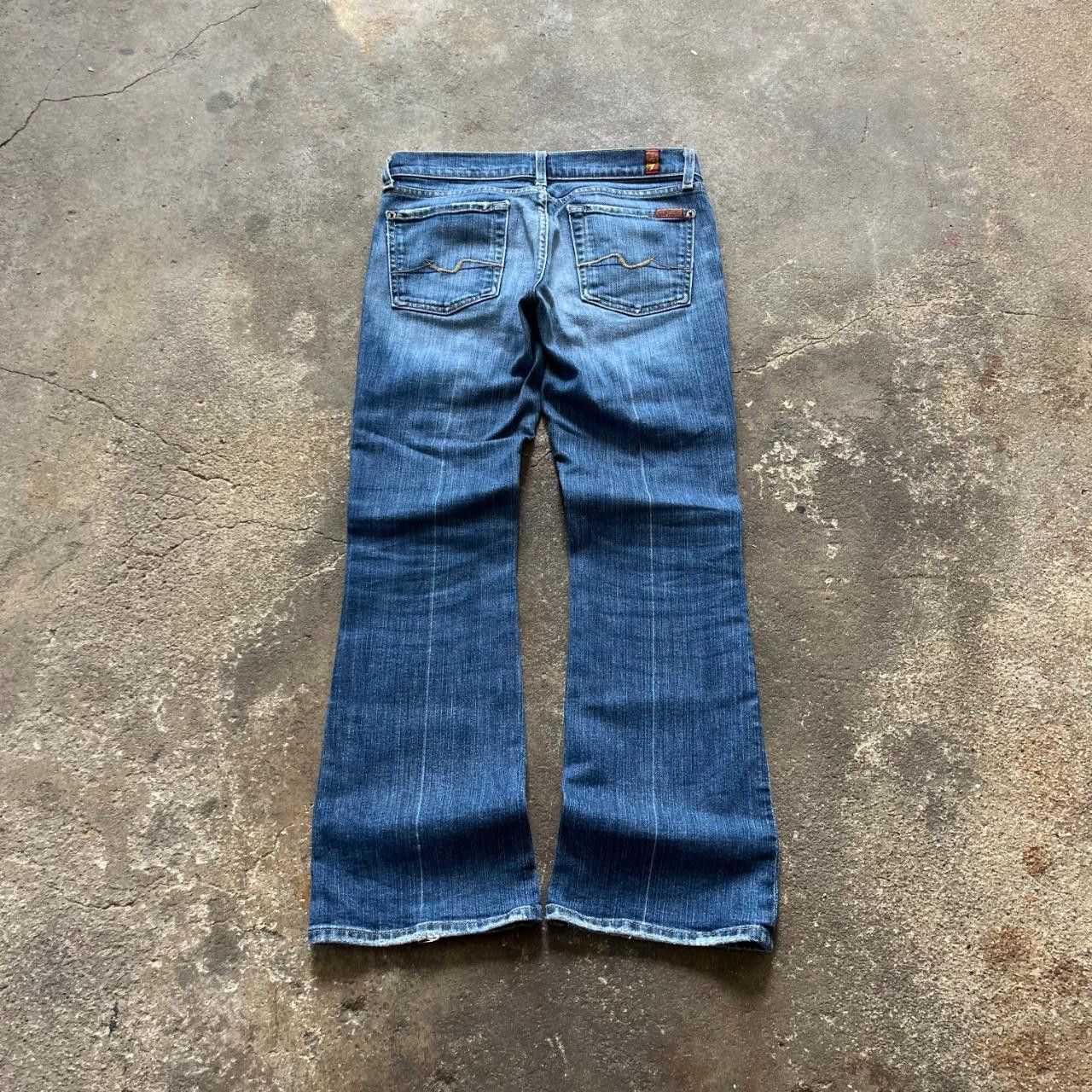 7 For All Mankind 7 for all mankind womans flare jeans Size 27" / US 4 / IT 40 - 2 Thumbnail