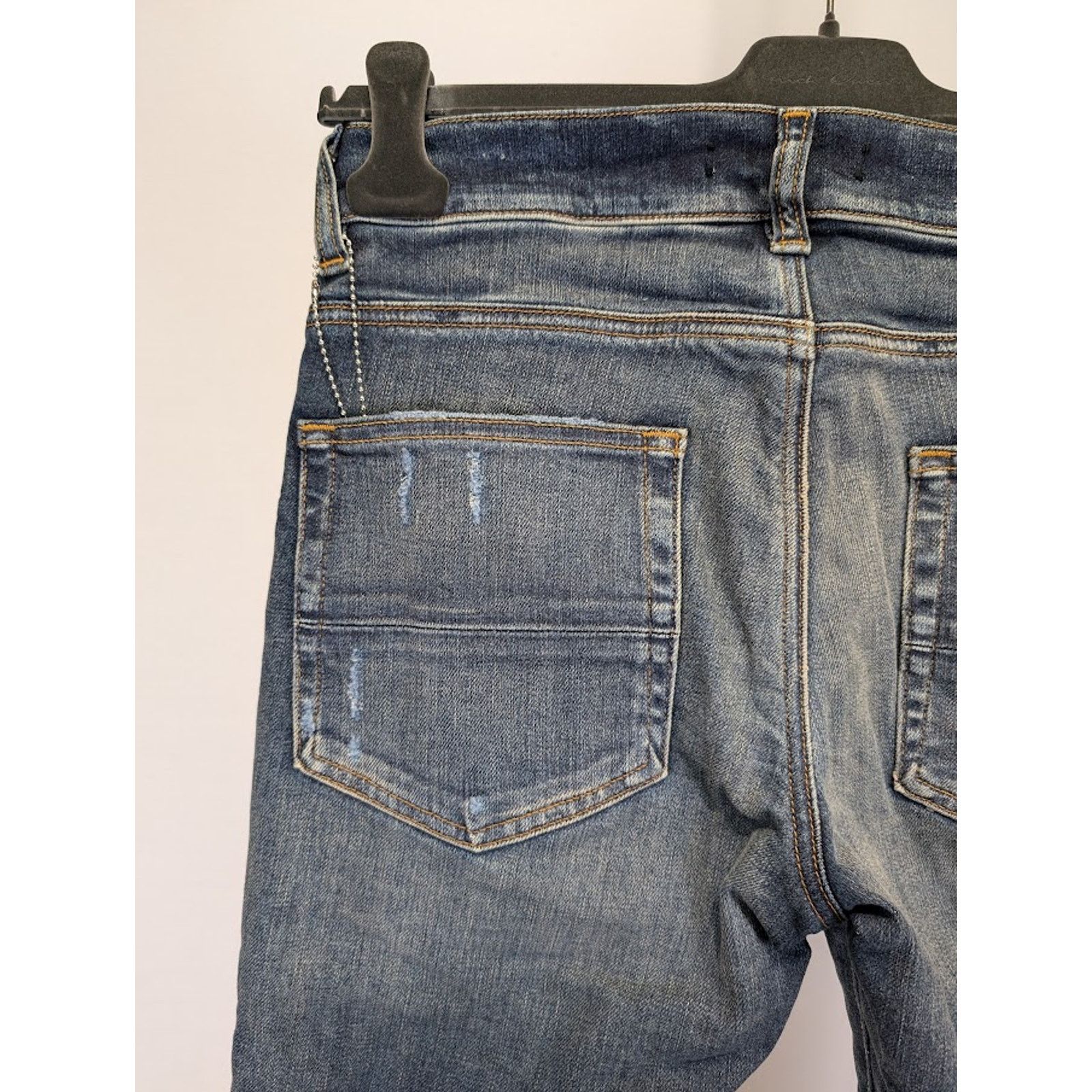 Amiri o1rshd1 Q:2 / MX1 Ultrasuede Jean in Deep Classic Blue Size US 29 - 15 Thumbnail