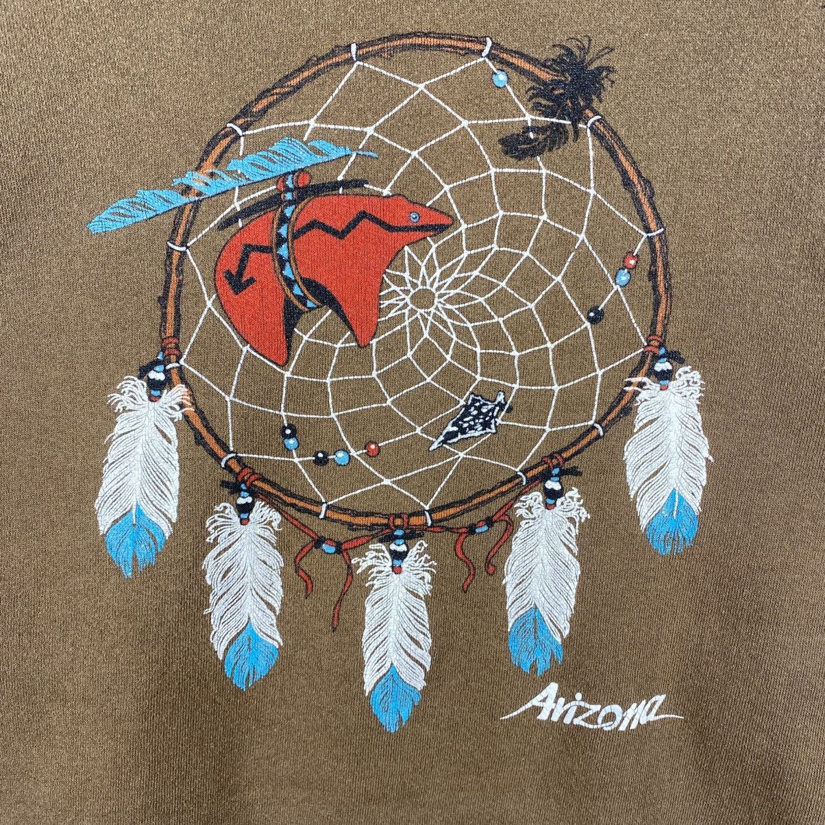 Vintage Vintage 90's ARIZONA Native Graphic Crewneck Sweatshirt Size US M / EU 48-50 / 2 - 2 Thumbnail