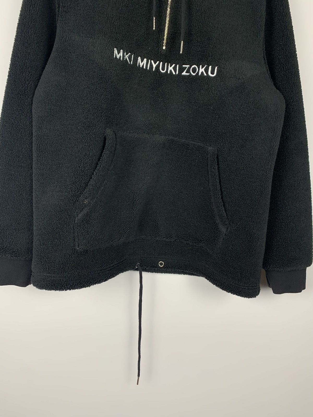 Mki Miyuki Zoku MKI-MIYUKI-ZOKU Fleece Hoodie Avant-Garde 1/3 Zip Size US M / EU 48-50 / 2 - 3 Thumbnail