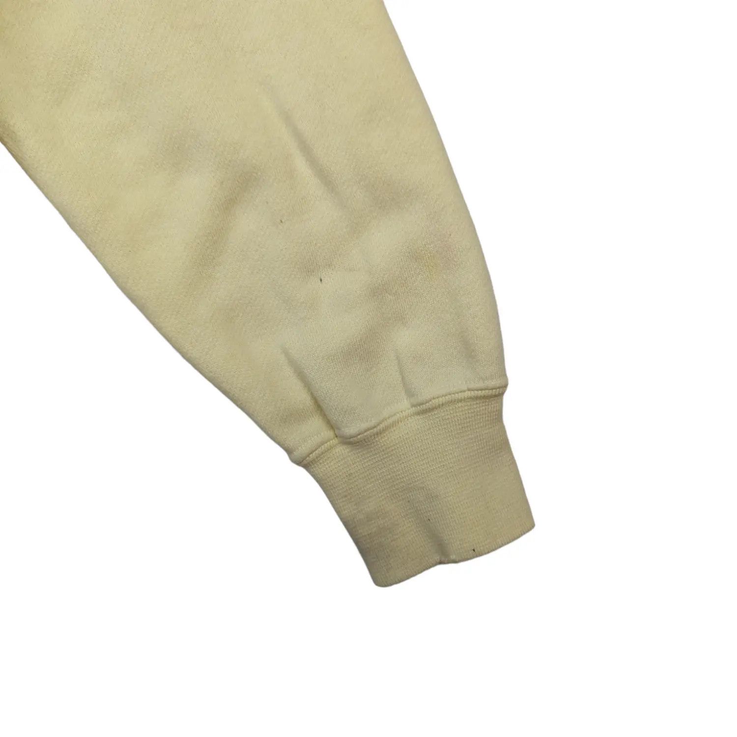 Wrangler Vintage 80's WRANGLER Yellow Plain Jumper Sweatshirt Size US XS / EU 42 / 0 - 10 Thumbnail