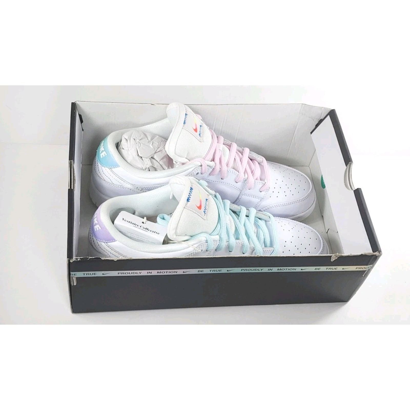 Nike Nike SB Dunk Low Pro "Be True" | DR4876-100 | Men Size 9.5 Size US 11.5 / EU 44-45 - 2 Thumbnail