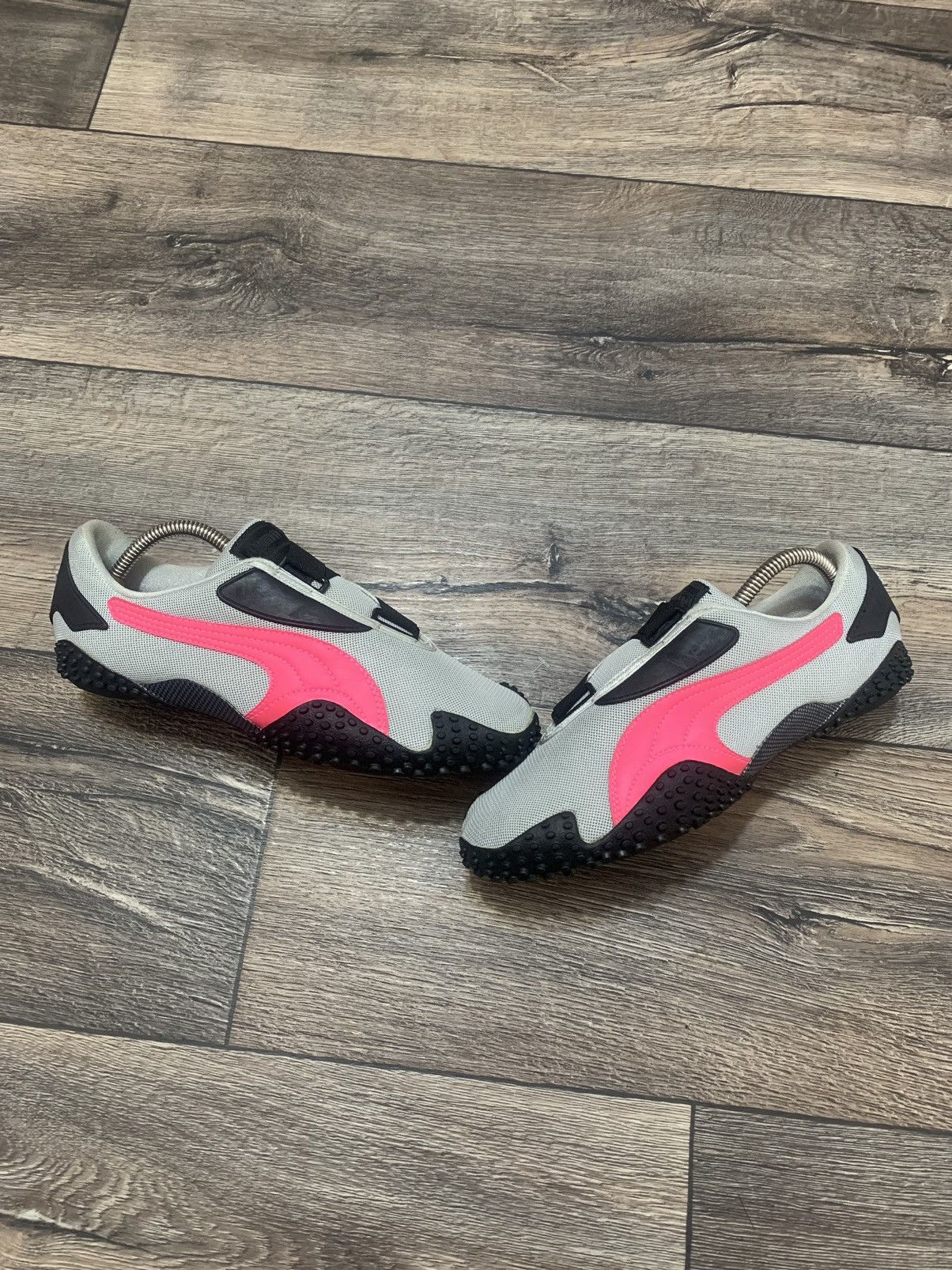 Puma × Vintage Puma Mostro Women’s Grey/Pink Sneakers Shoes US9,5 Size US 9.5 / IT 39.5 - 3 Thumbnail