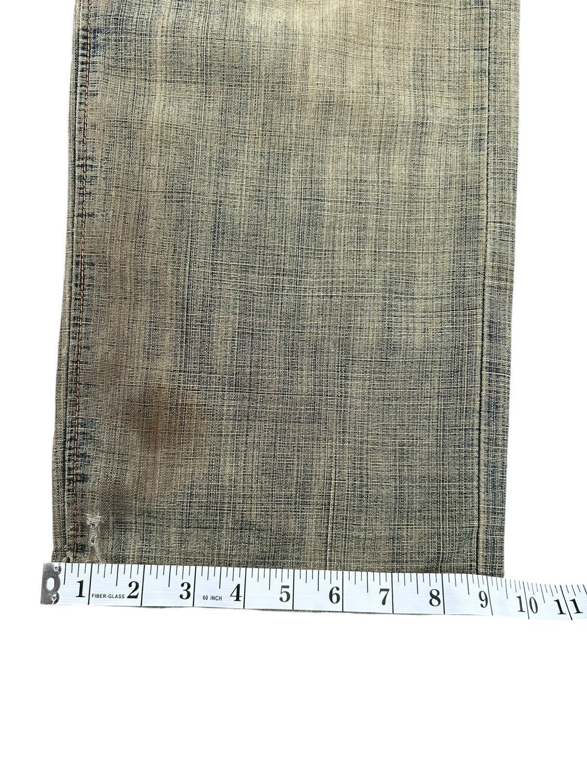Kapital Vintage Edwin 505ZX Selvedge Sunfaded Rusty Dirty Denim Jean Size US 34 / EU 50 - 24 Thumbnail