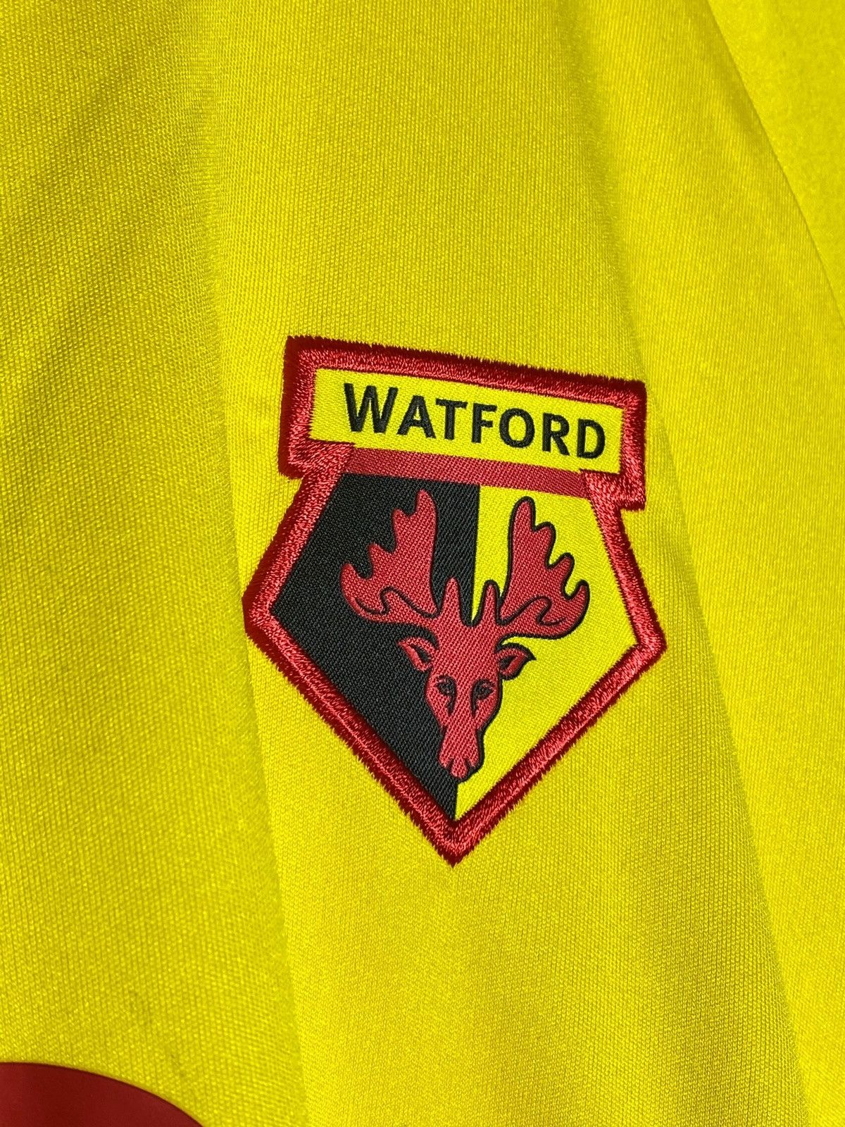 Other 🔥 ADIDAS WATFORD 2017 FOOTBALL SHIRT SOCCER JERSEY Size US L / EU 52-54 / 3 - 7 Thumbnail