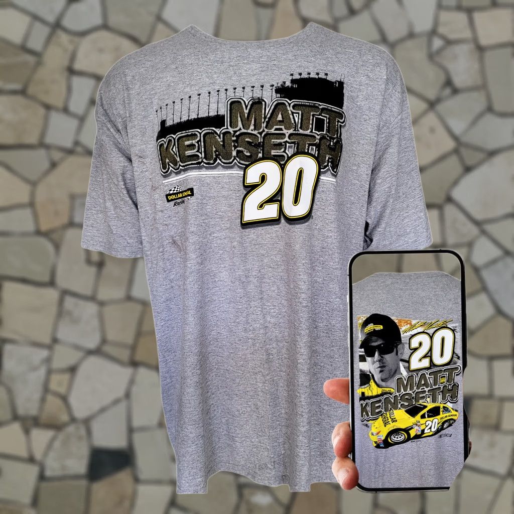 Chase Authentics Matt Kenseth #20 Dollar General NASCAR T-Shirt 3XL Vintage Chase Authentics Raci Size US XXL / EU 58 / 5 - 1 Thumbnail
