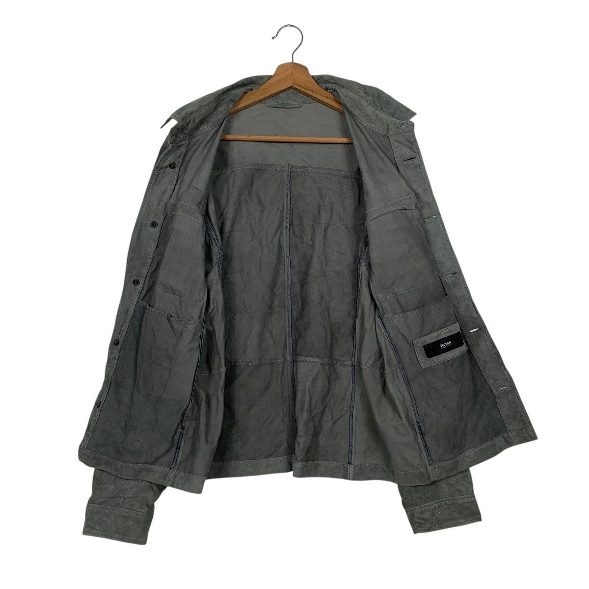Hugo Boss Hugo Boss Suede Jacket Size US M / EU 48-50 / 2 - 11 Thumbnail