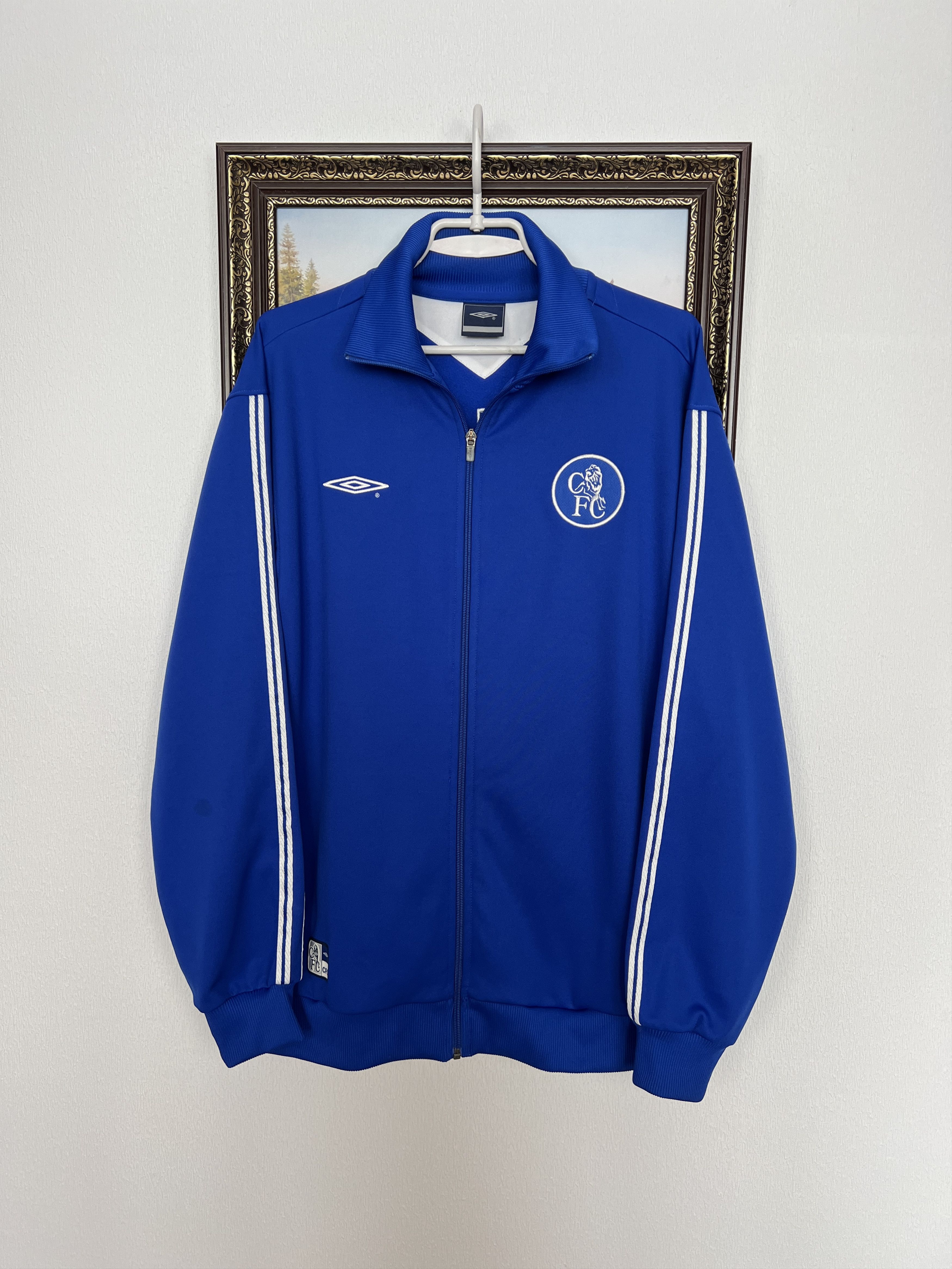 CHELSEA UMBRO 長袖ジャージ Lサイズ UMBRO / Chelsea long sleeve SAMSUNG jersey | Pay ID