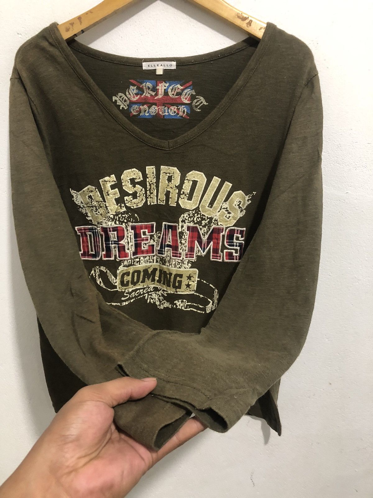 Hysteric Glamour DESIROUS DREAMS COMING LONGSLEEVE PUNK ROCK STYLE Size US M / EU 48-50 / 2 - 2 Thumbnail
