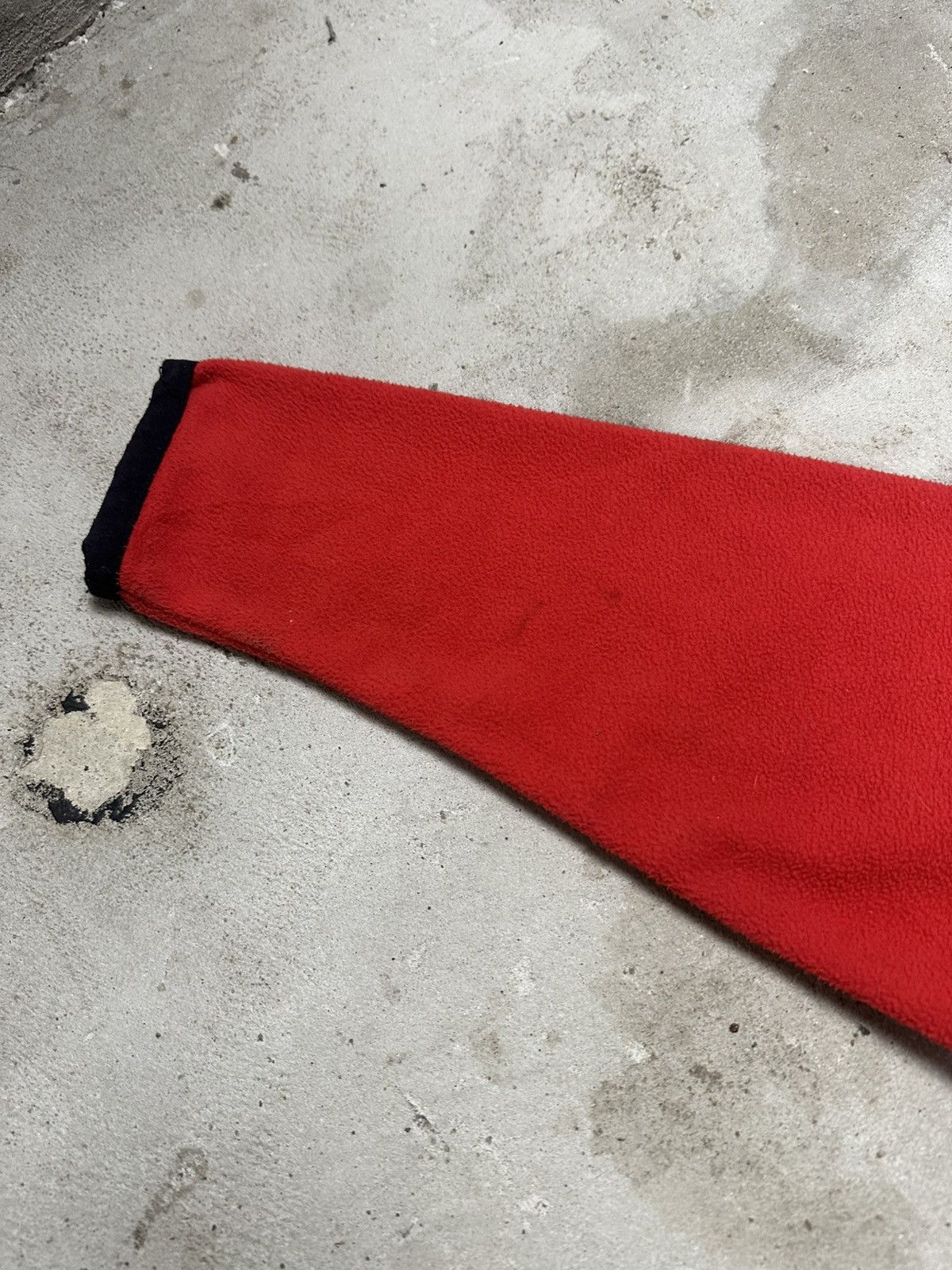 Nike × Vintage Vintage Y2K Nike Fleece Sherpa Swoosh Half Zip Sweatshirt Size US S / EU 44-46 / 1 - 4 Thumbnail