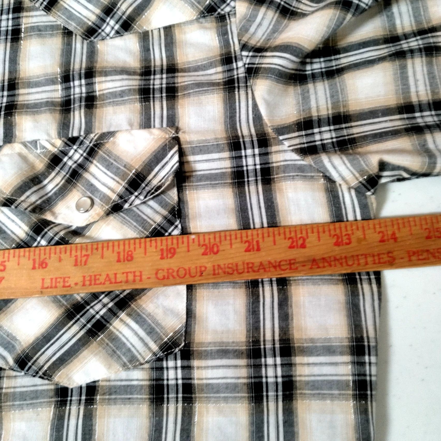 Roper Roper Western Shirt Men L Multicolor Plaid Snap Cowboy Rust Belted Metallic Accents Long Sleeve Button-Up Casual Workwear Filigreed? Size US L / EU 52-54 / 3 - 6 Thumbnail