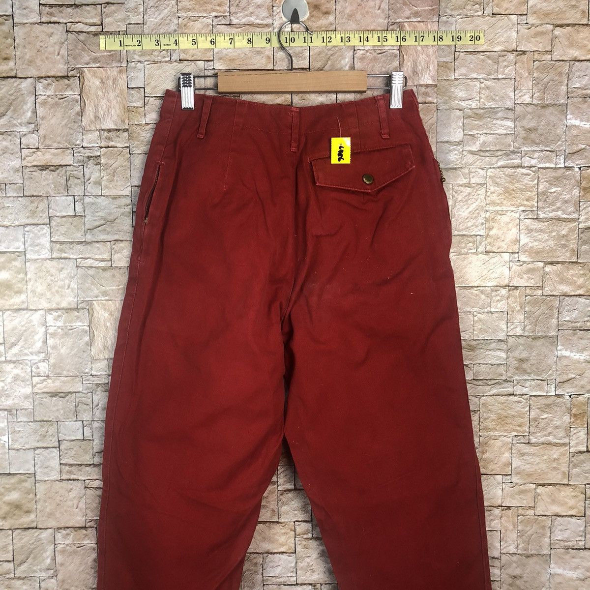 Japanese Brand × Vintage RARE Linea Vicenza vintage Red Pants #A366 Size 25" / US 0 / IT 36 - 17 Thumbnail