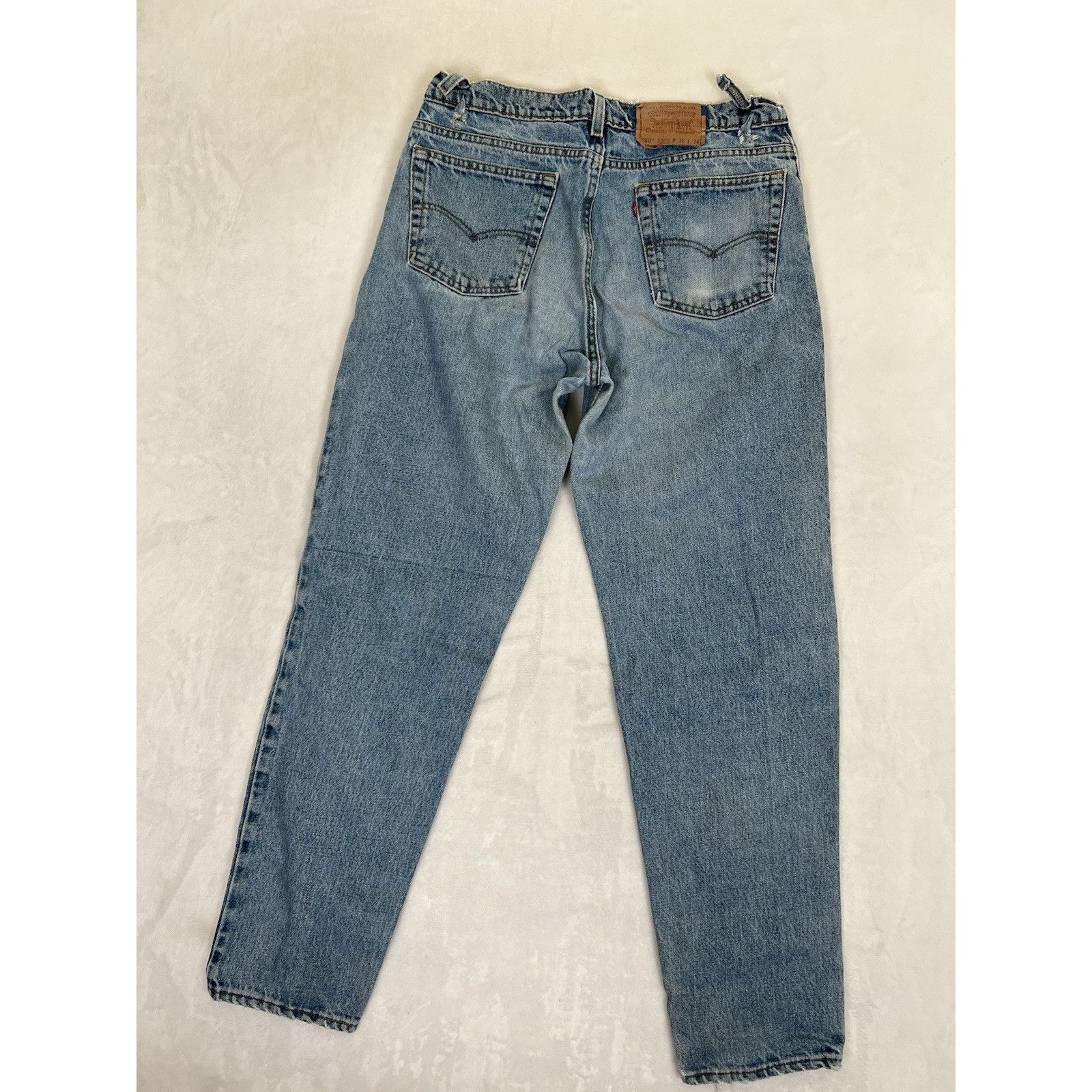 Levi's Vintage Levi’s 550 Blue Denim Jeans Size 34x34 Relax Fit Tap Size US 34 / EU 50 - 7 Thumbnail
