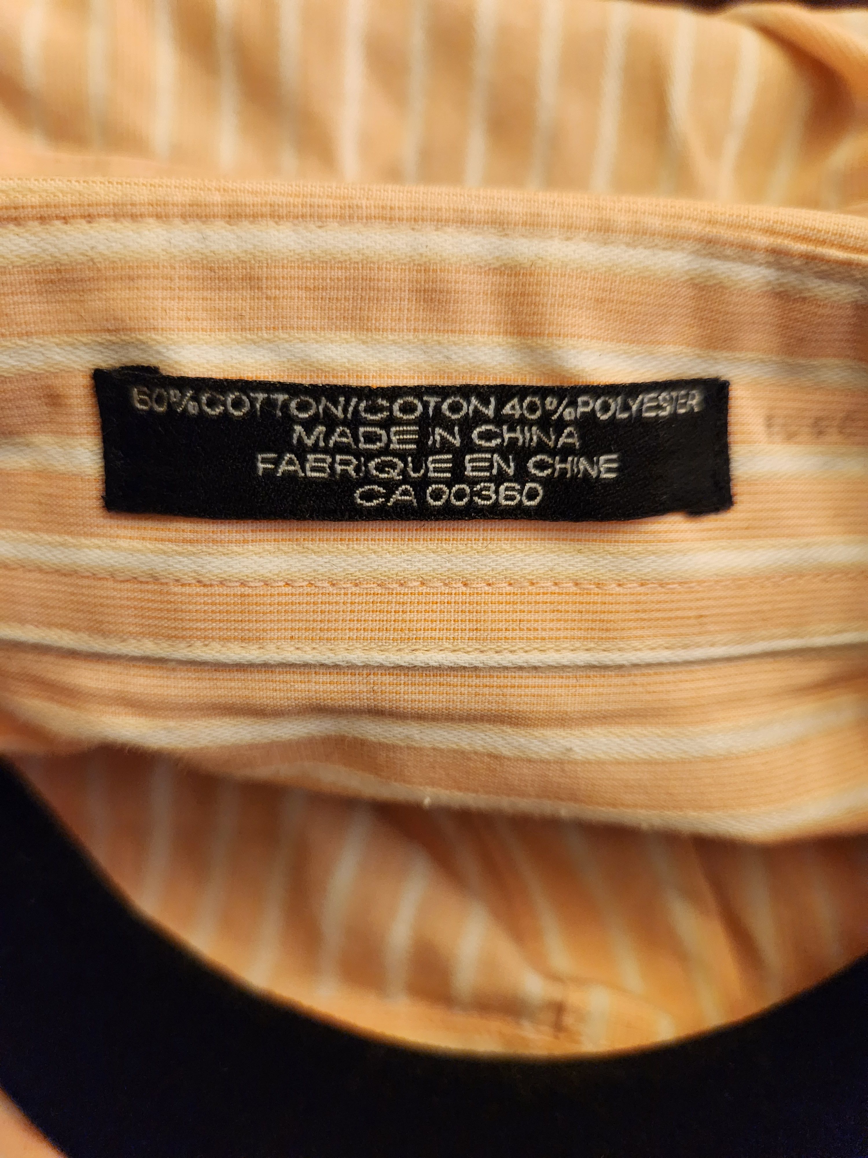 Other Men's 100% Cotton Button Front Shirt Size US L / EU 52-54 / 3 - 4 Thumbnail