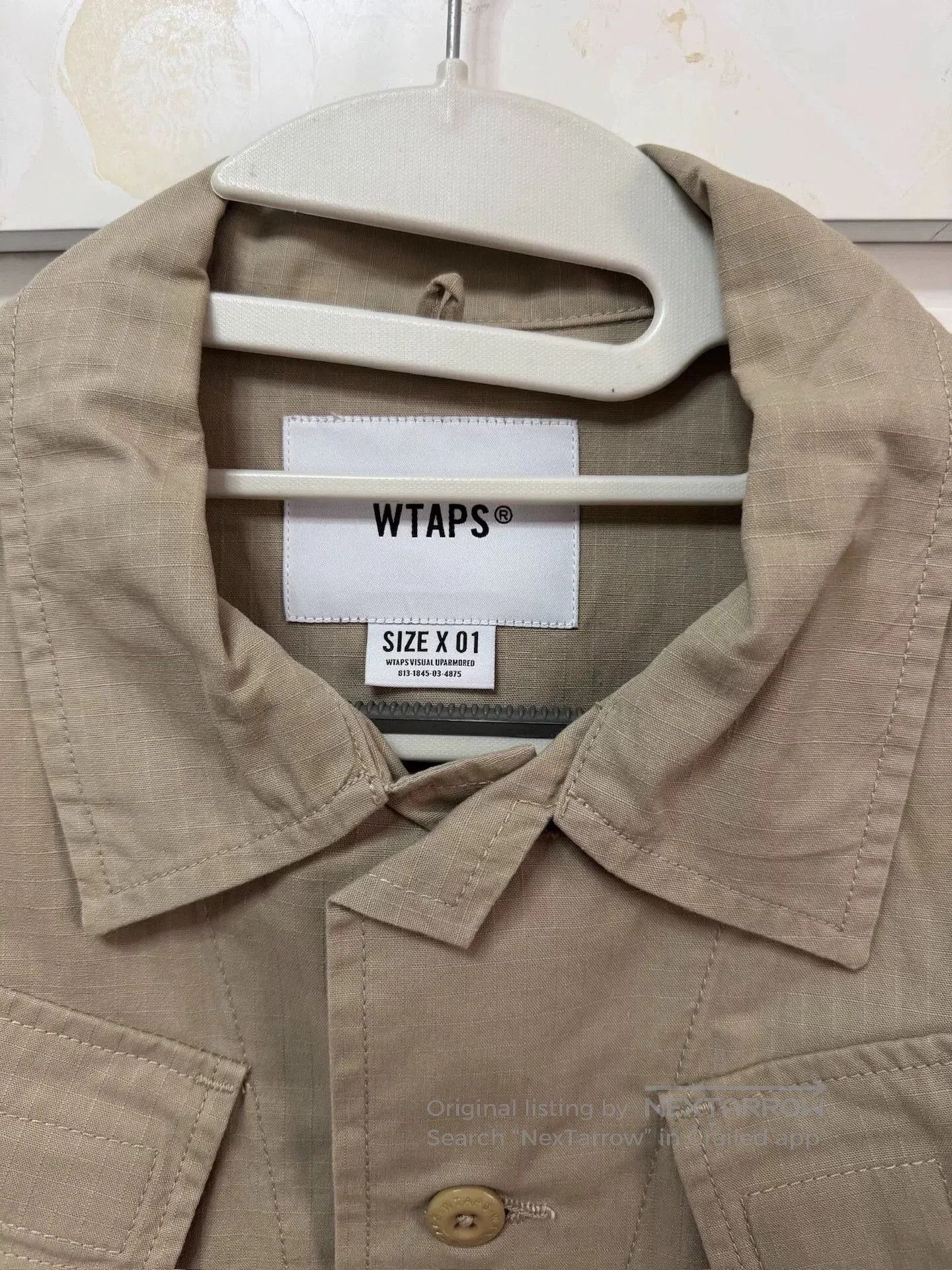 Wtaps modular long sleeve cotton ripstop jacket. Size US S / EU 44-46 / 1 - 3 Thumbnail